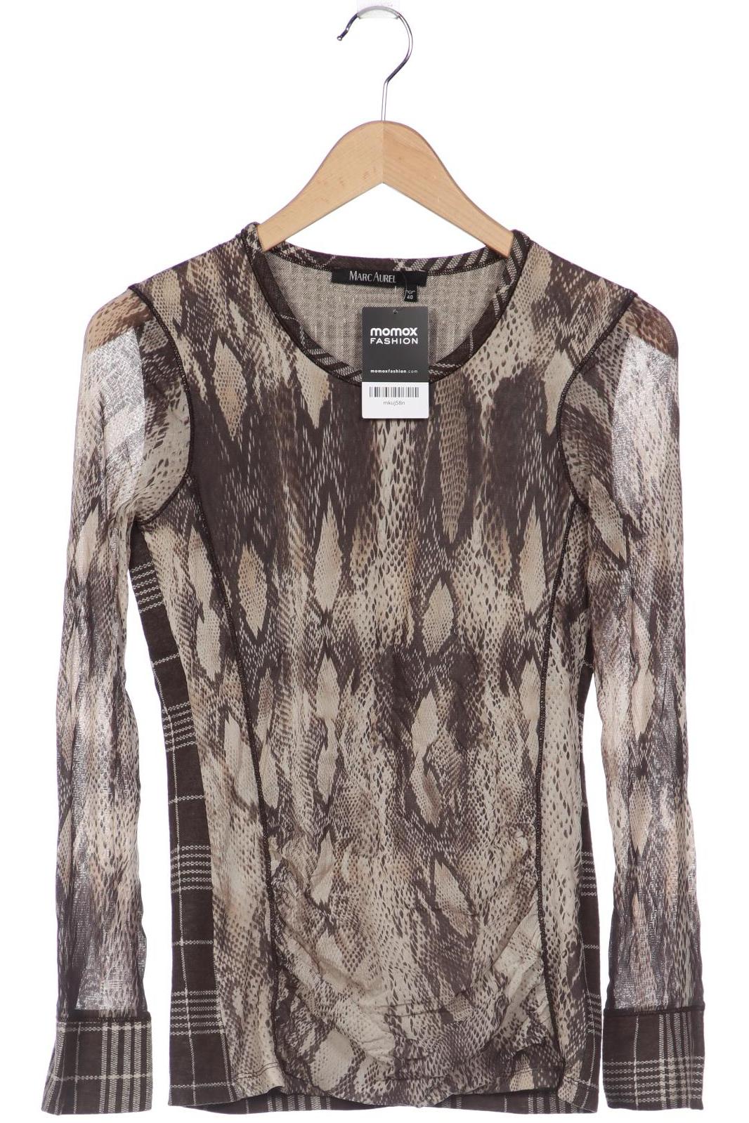 

Marc Aurel Damen Langarmshirt, braun, Gr. 40