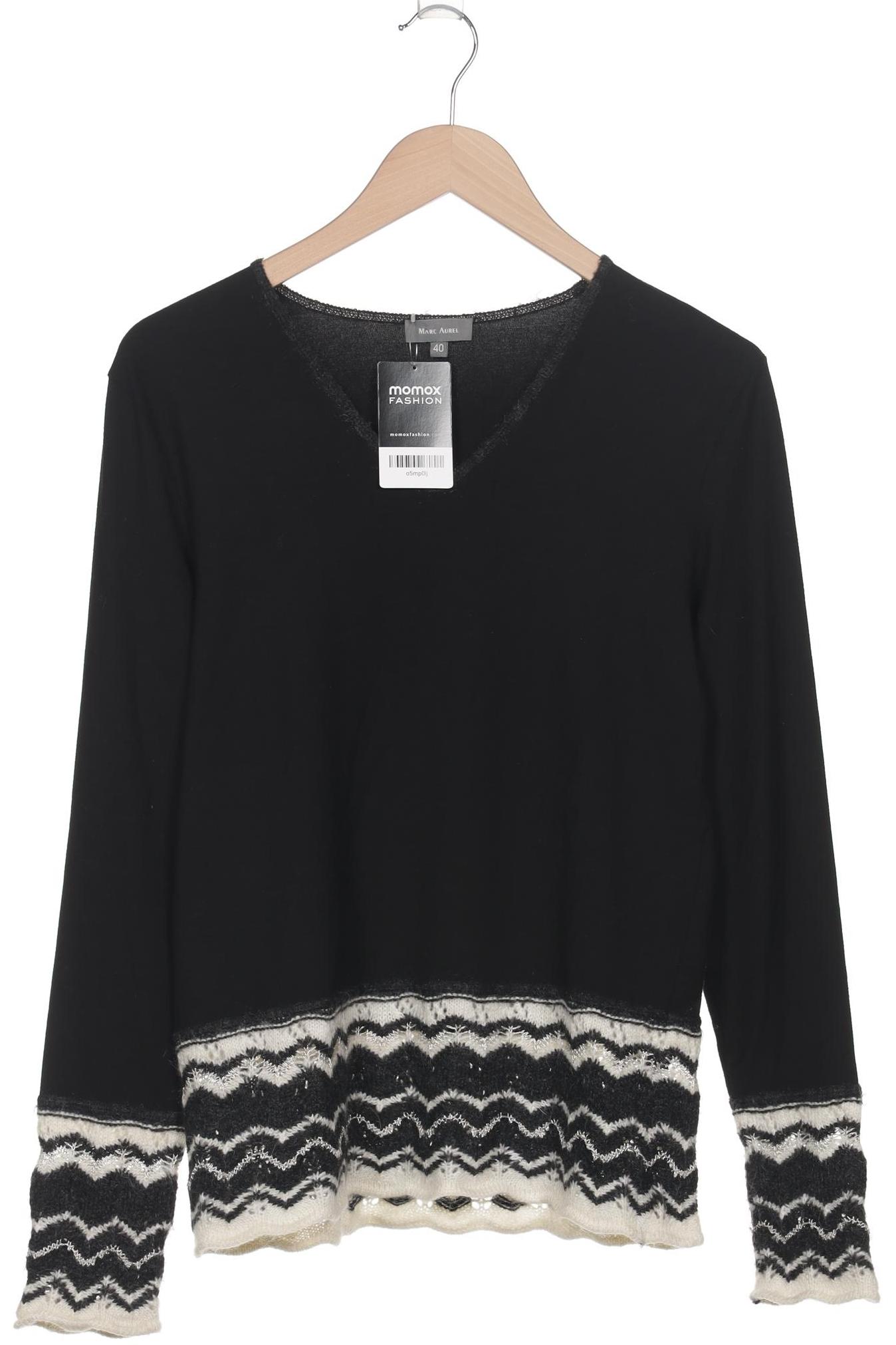

Marc Aurel Damen Langarmshirt, schwarz, Gr. 40