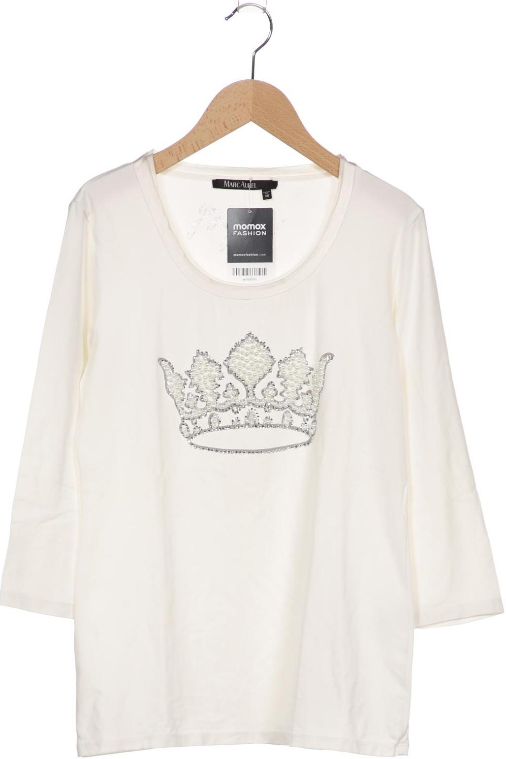 

MARC AUREL Damen Langarmshirt, cremeweiß