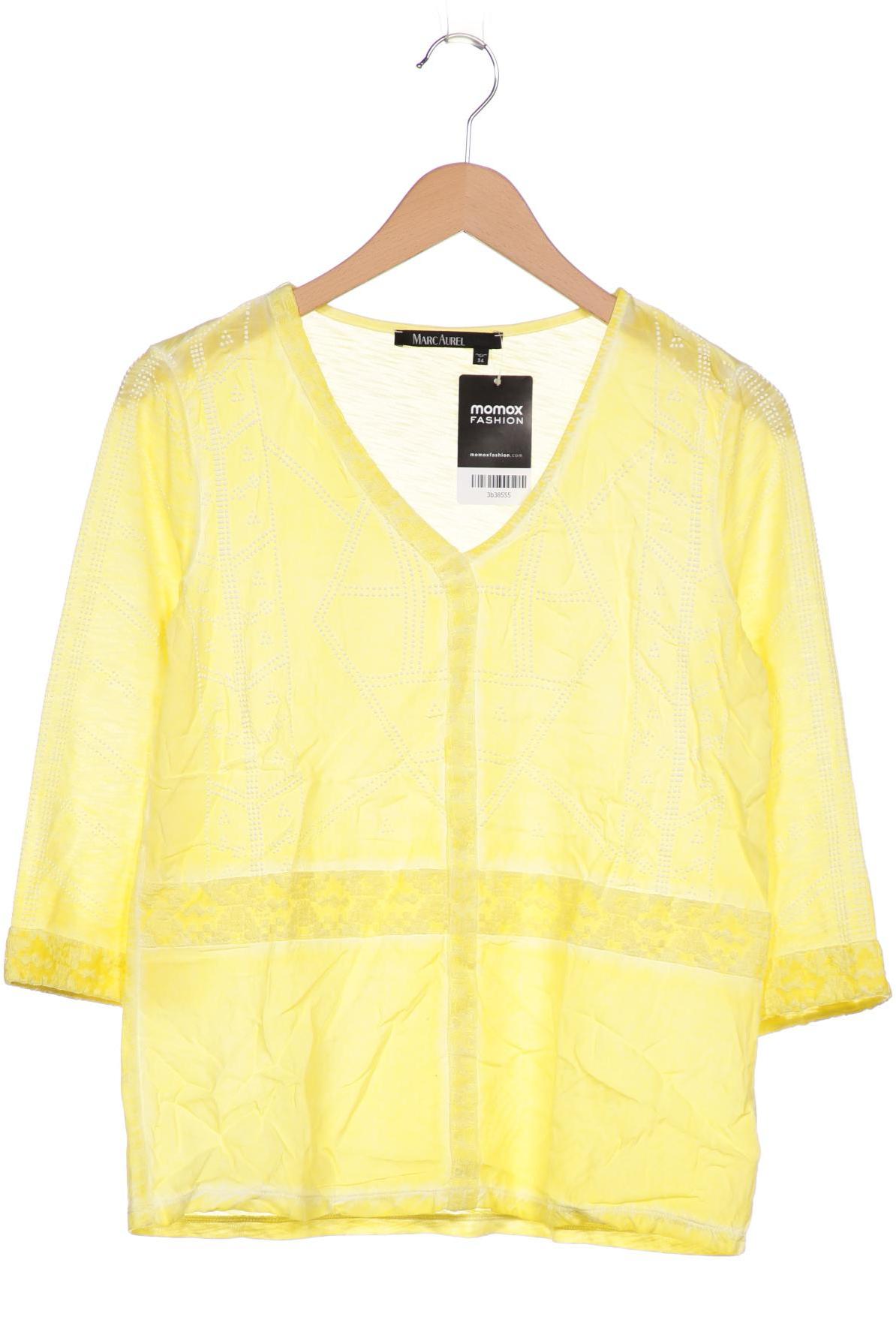

Marc Aurel Damen Langarmshirt, gelb, Gr. 34