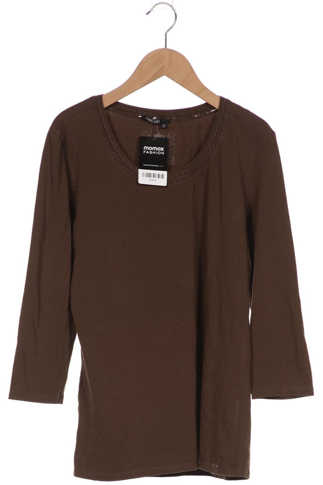 

Marc Aurel Damen Langarmshirt, braun, Gr. 42