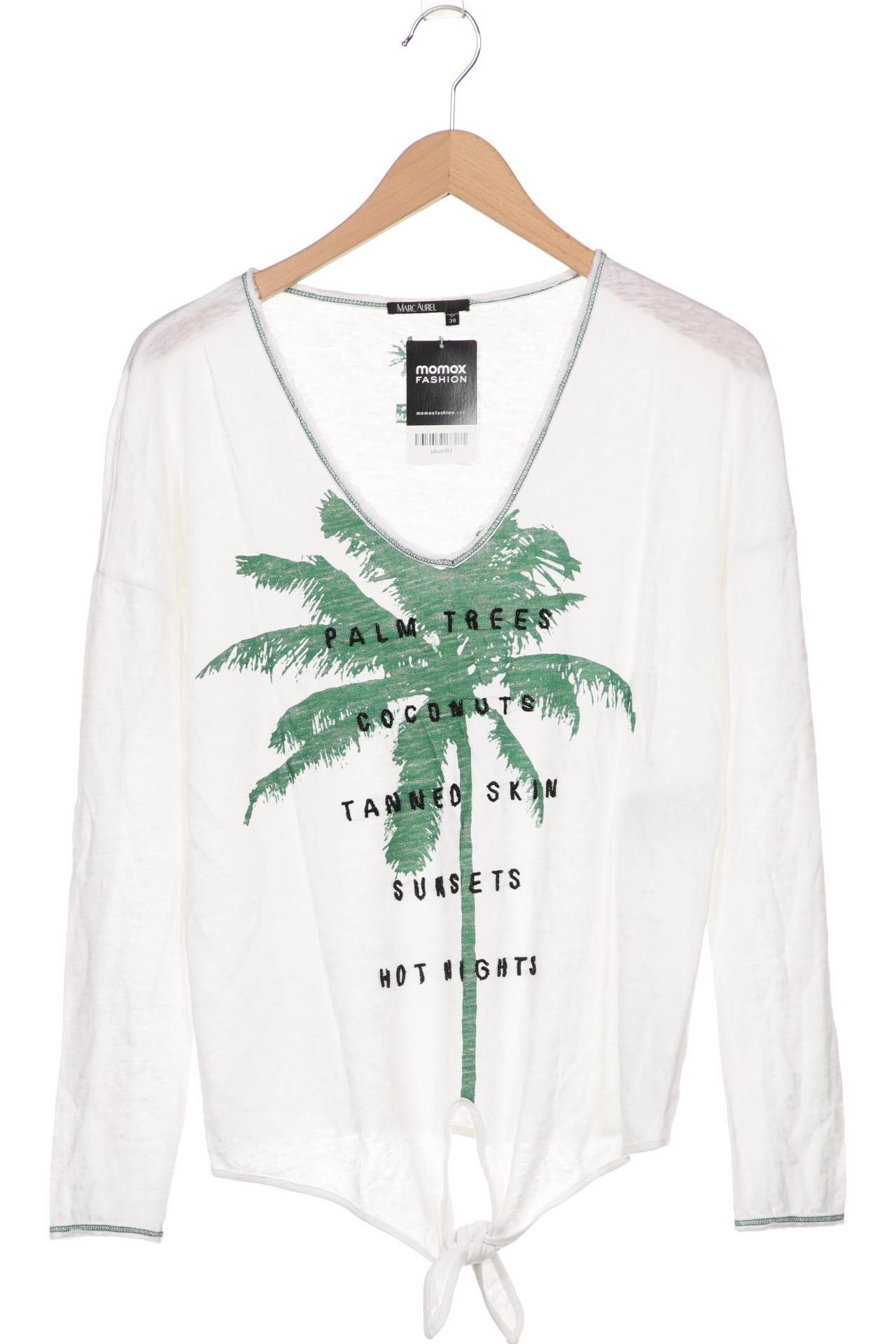 

Marc Aurel Damen Langarmshirt, weiß, Gr. 38