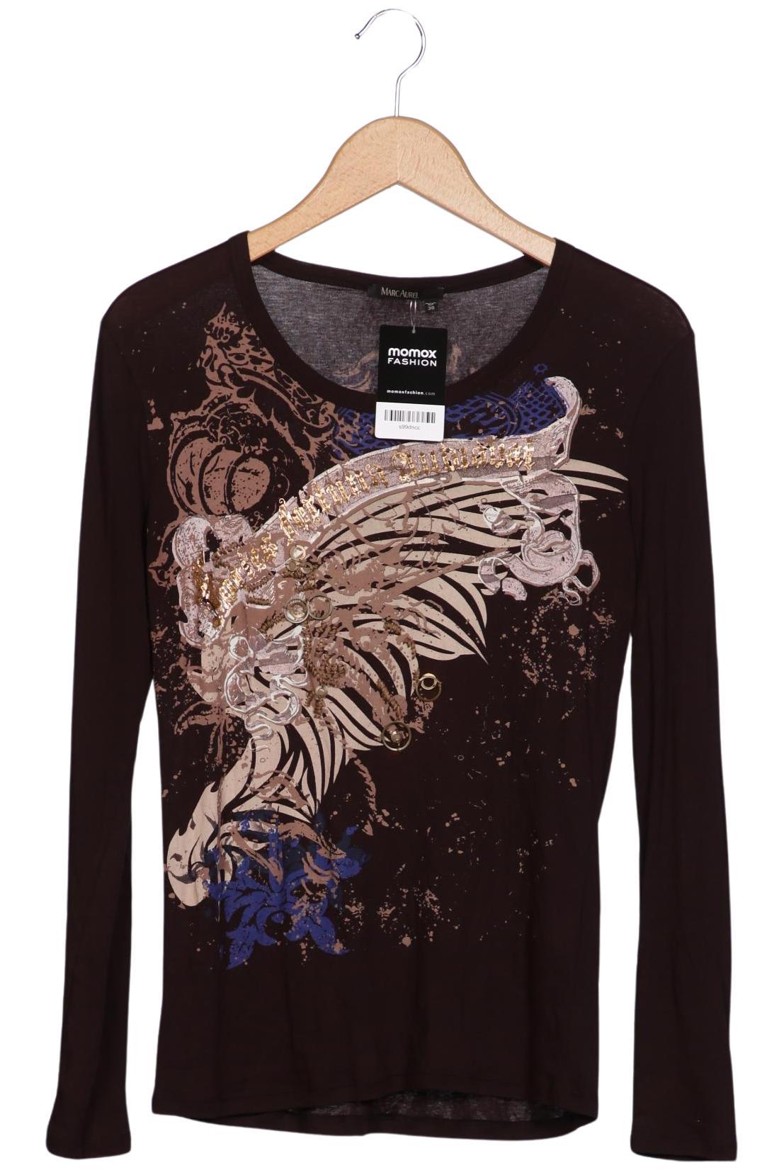 

Marc Aurel Damen Langarmshirt, braun, Gr. 38
