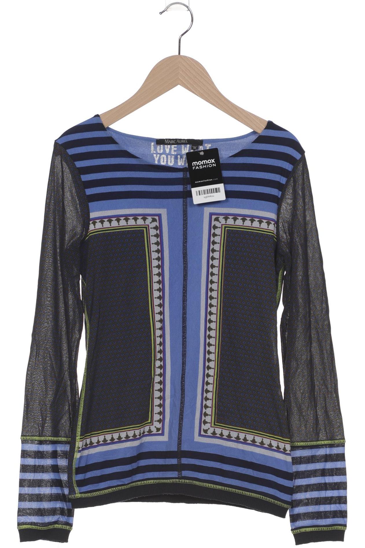 

Marc Aurel Damen Langarmshirt, marineblau, Gr. 34