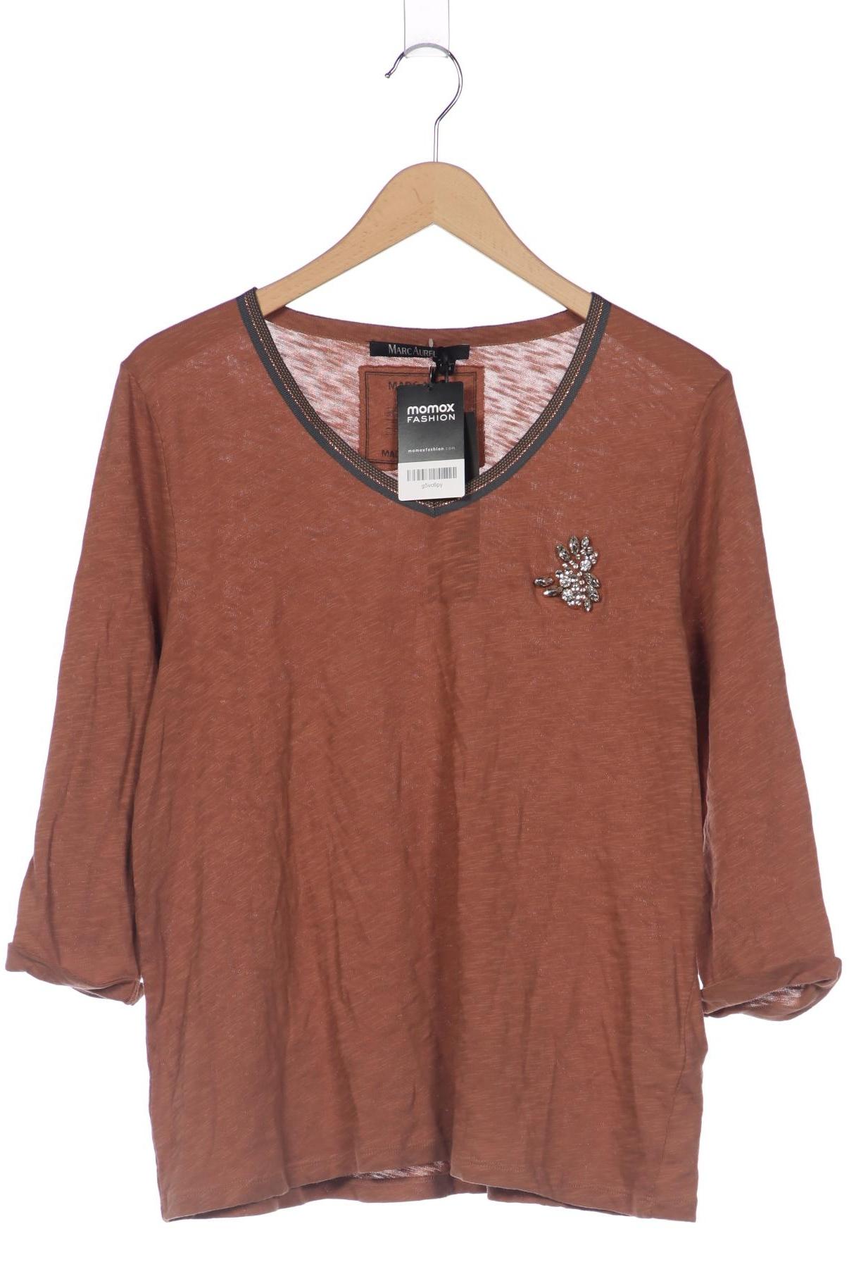 

Marc Aurel Damen Langarmshirt, braun, Gr. 44