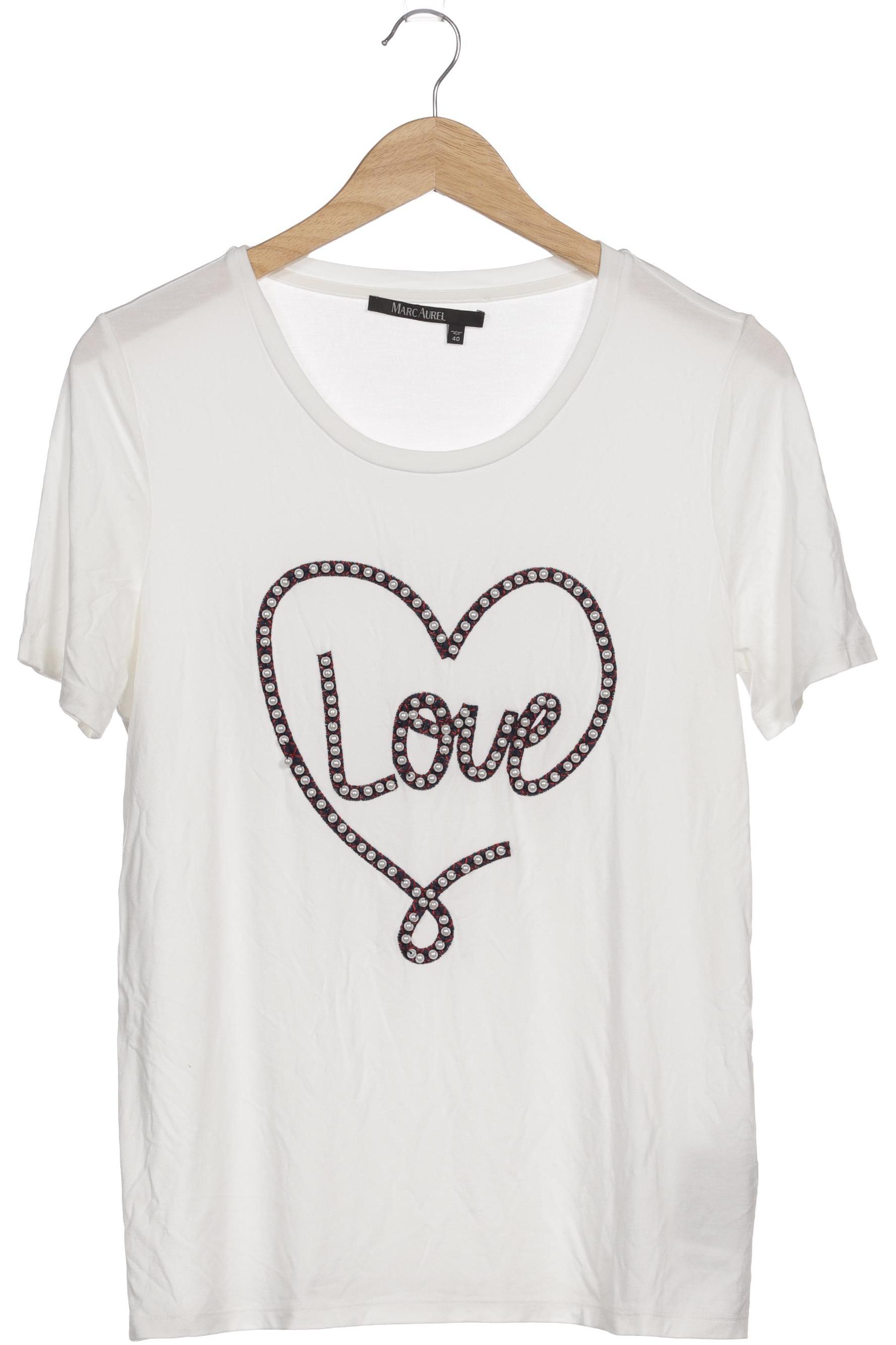 

Marc Aurel Damen T-Shirt, weiß, Gr. 40