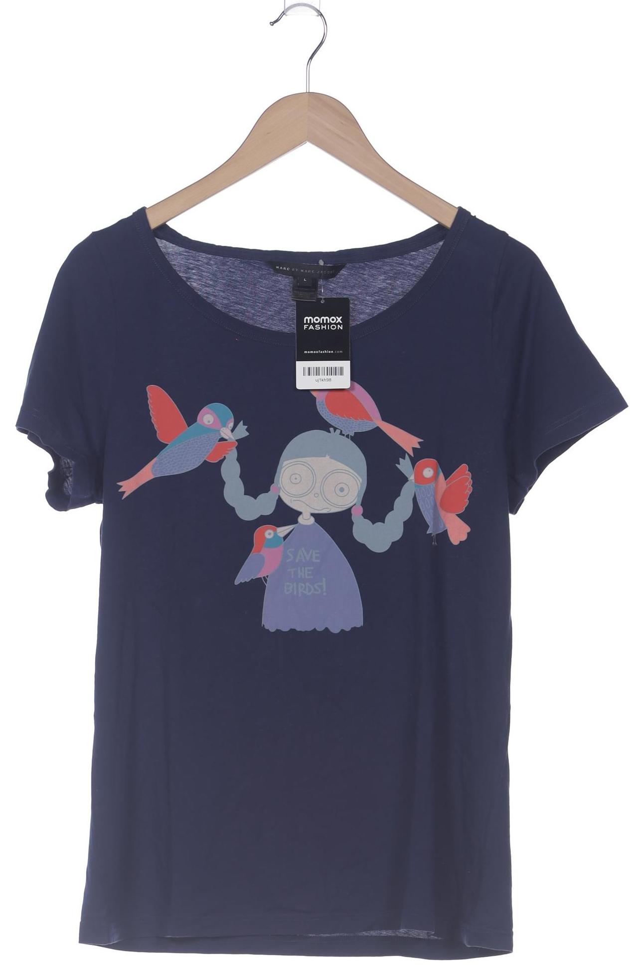 

Marc by Marc Jacobs Damen T-Shirt, marineblau, Gr. 42