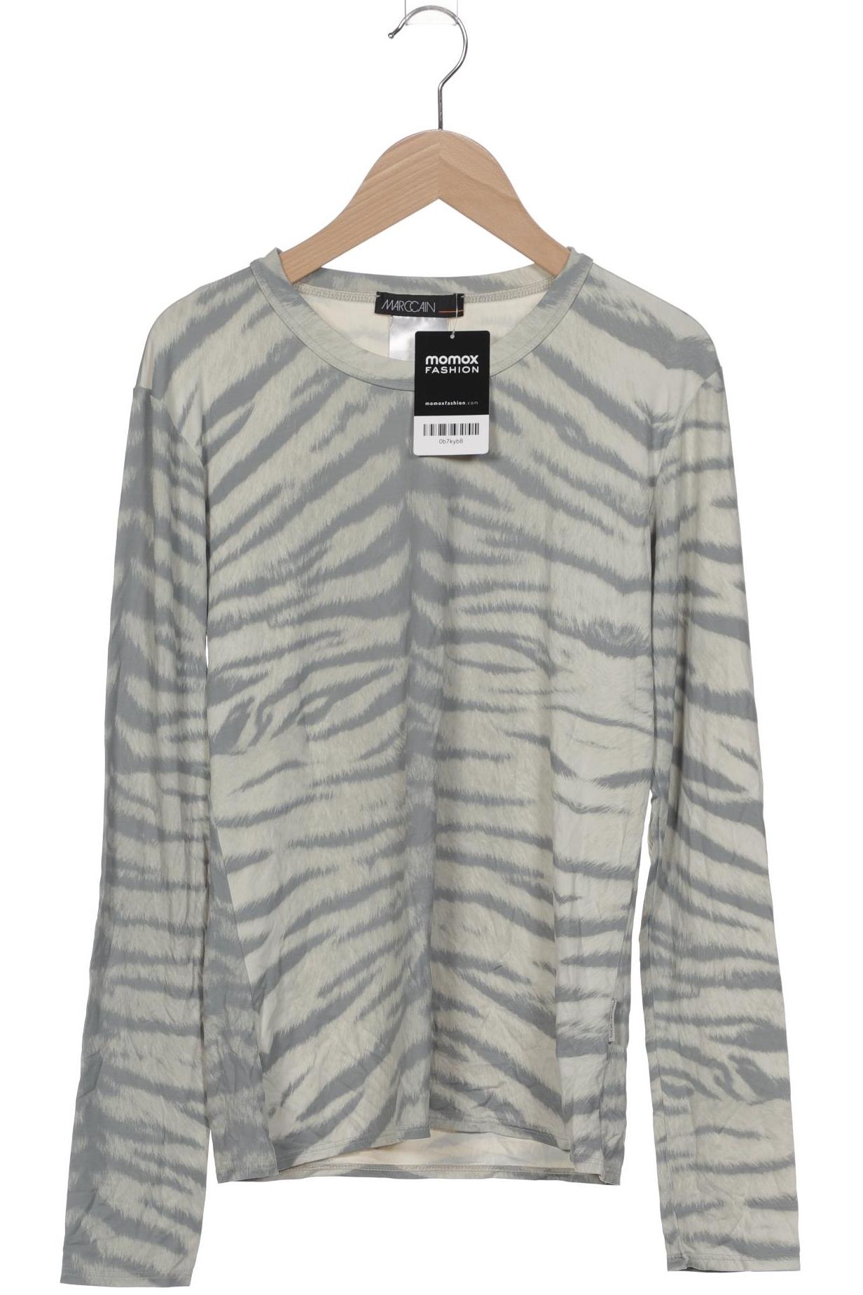 

Marc Cain Damen Langarmshirt, hellgrün, Gr. 38