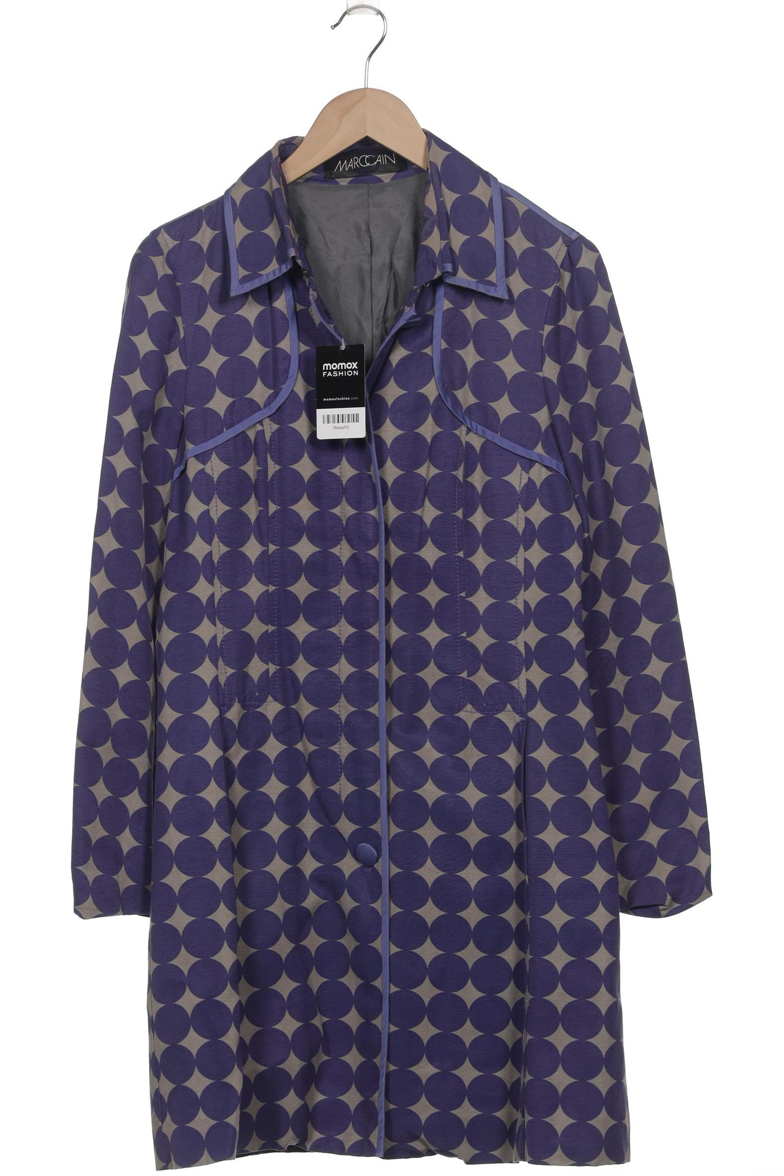 

Marc Cain Damen Mantel, marineblau, Gr. 38