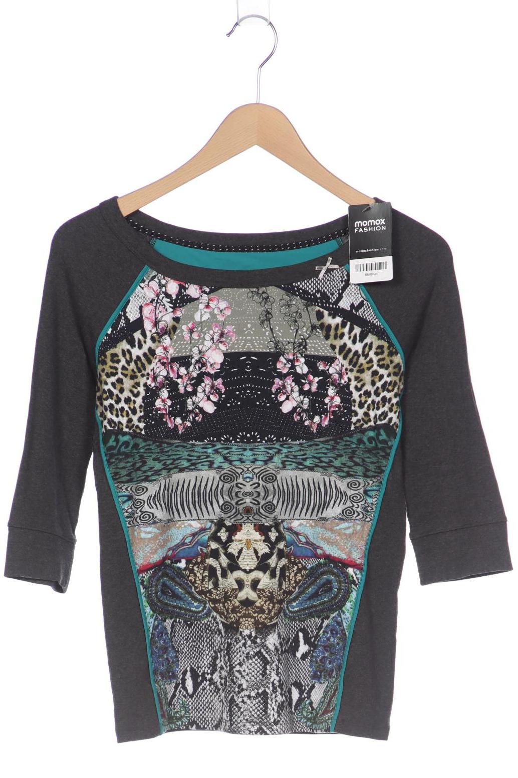 

Marc Cain Damen Langarmshirt, grau, Gr. 40