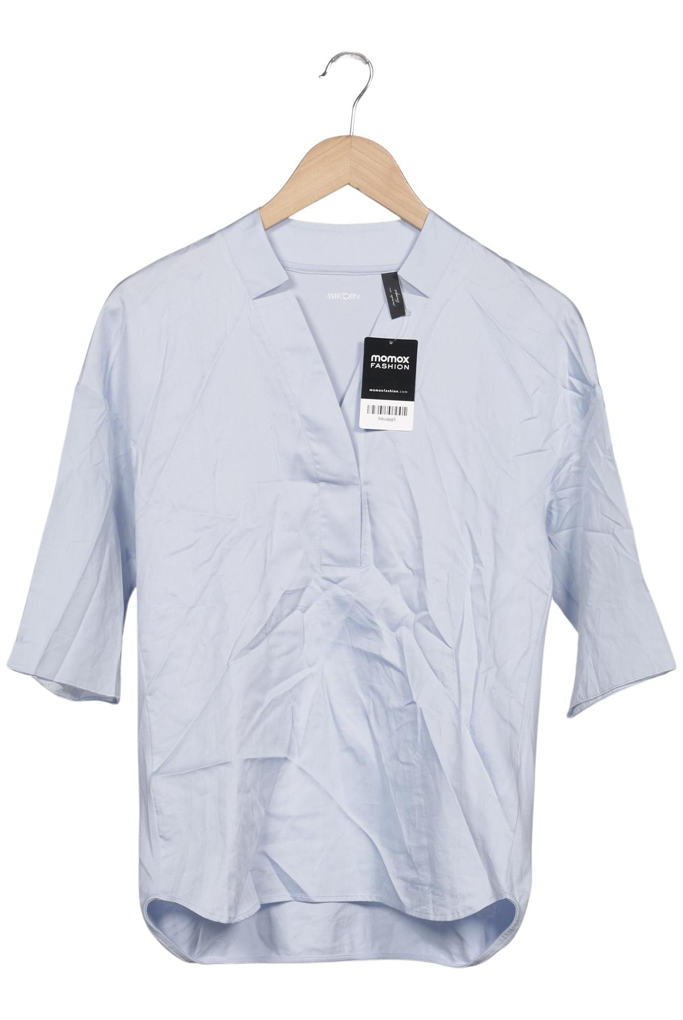 

Marc Cain Damen Langarmshirt, hellblau, Gr. 34