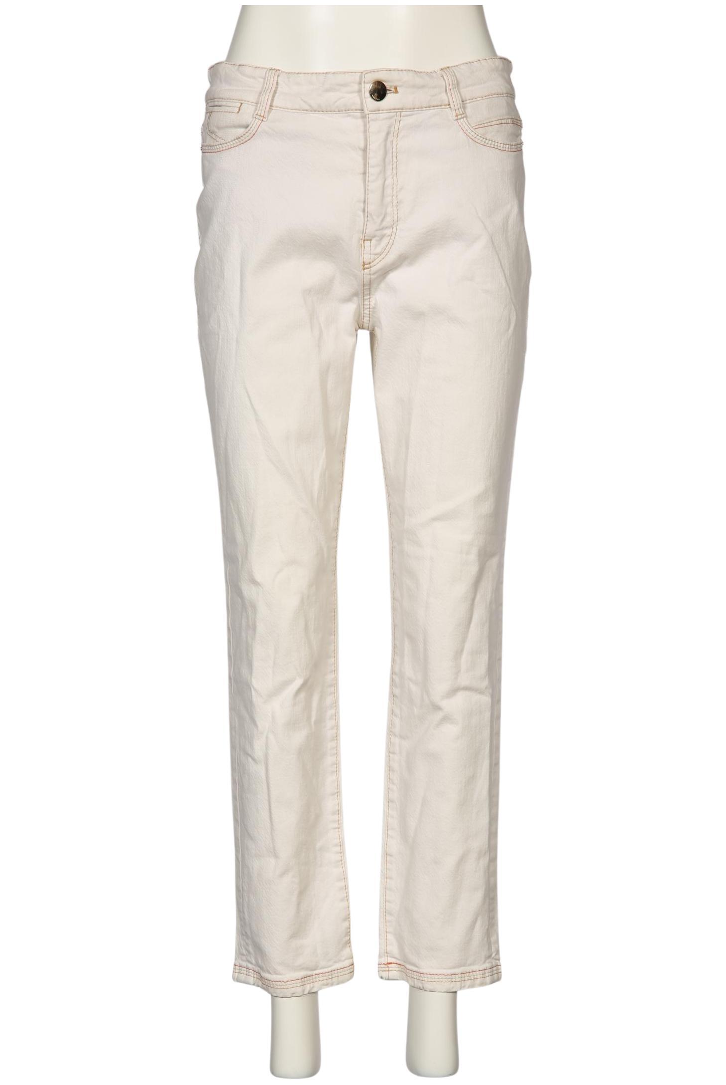 

Marc Cain Damen Jeans, cremeweiß, Gr. 40