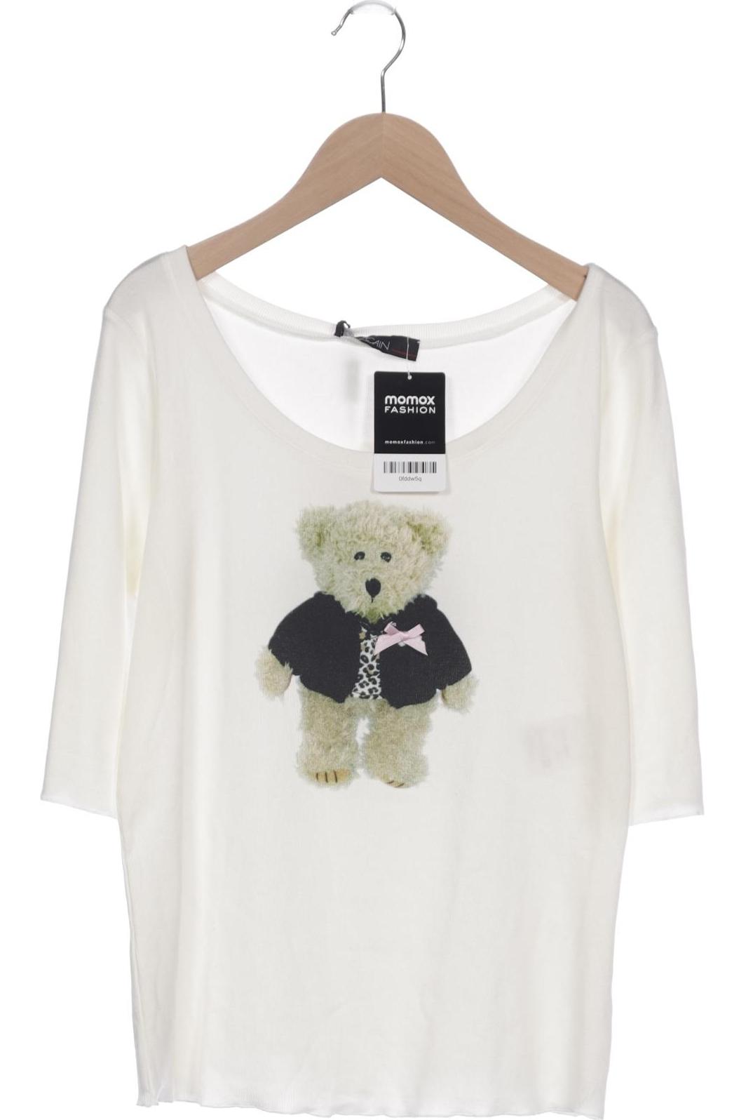 

Marc Cain Damen Langarmshirt, weiß, Gr. 40
