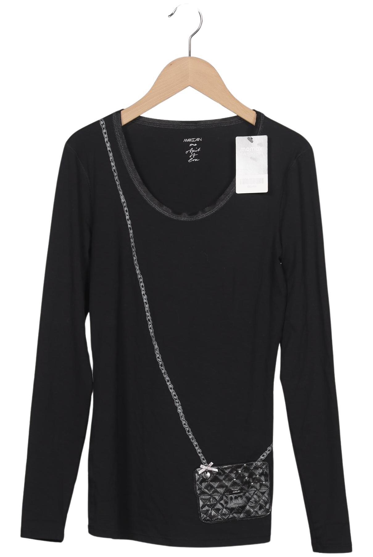 

Marc Cain Damen Langarmshirt, schwarz, Gr. 34