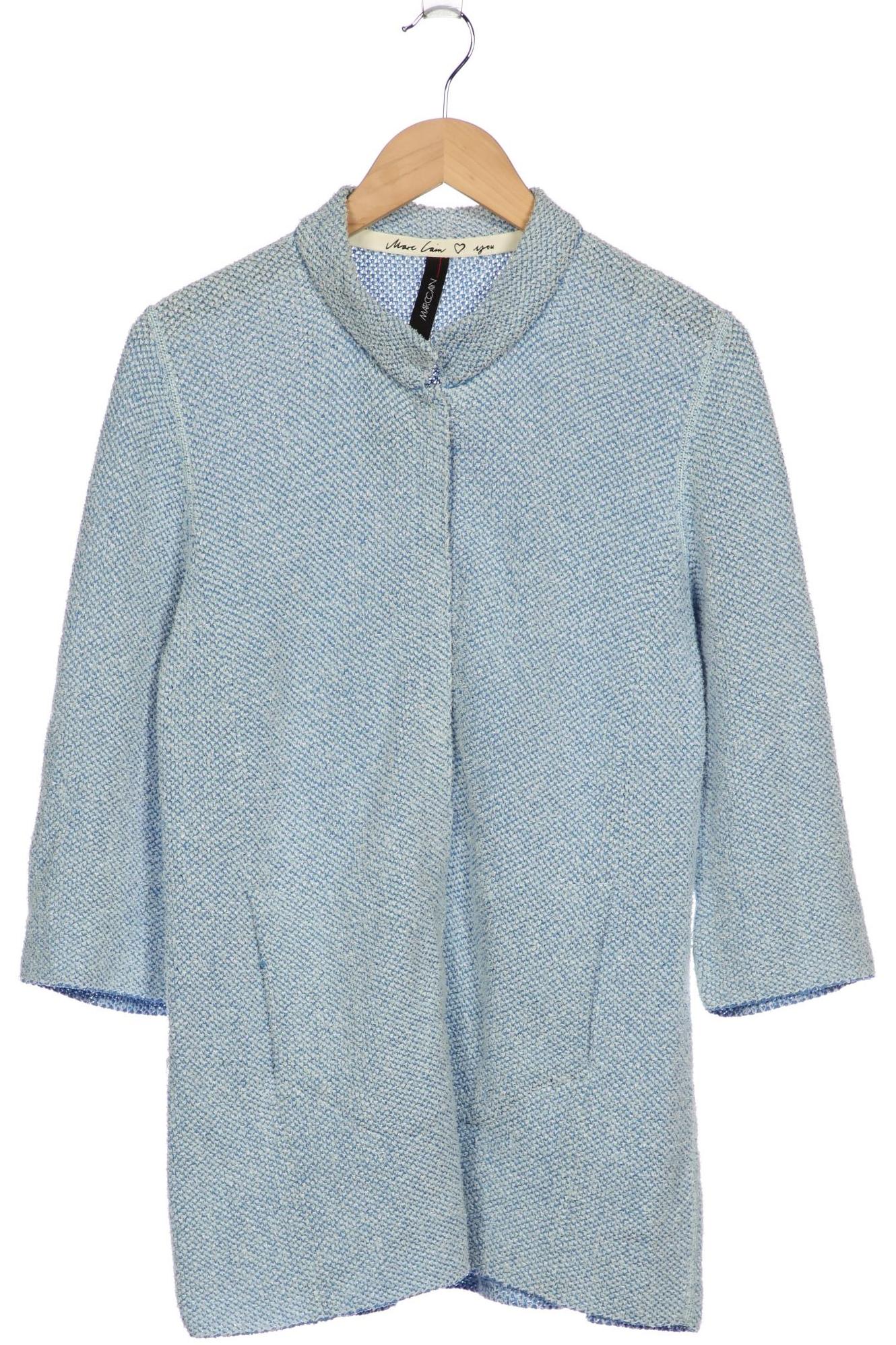 

Marc Cain Damen Strickjacke, blau, Gr. 38