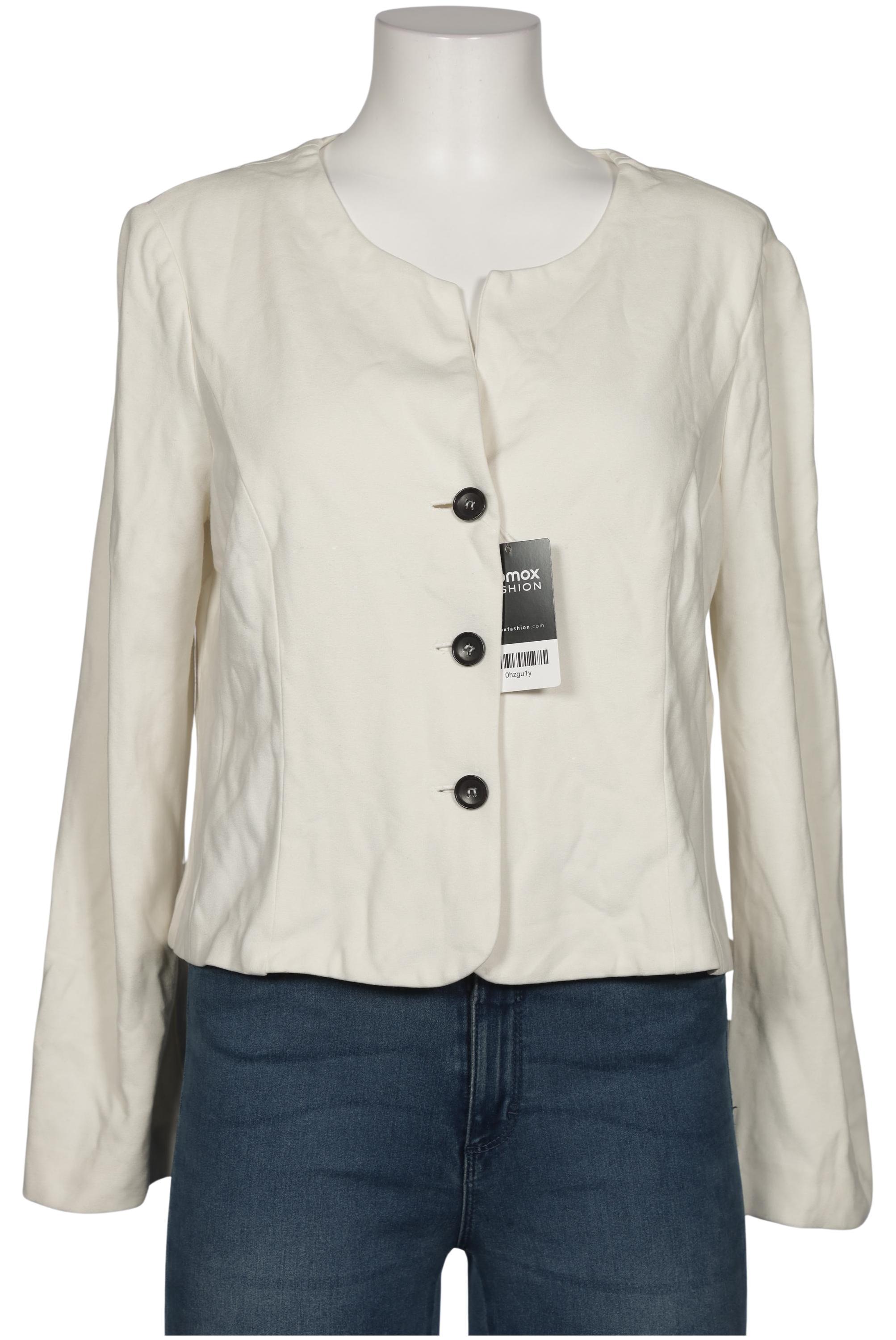 

Marc Cain Damen Blazer, cremeweiß, Gr. 42