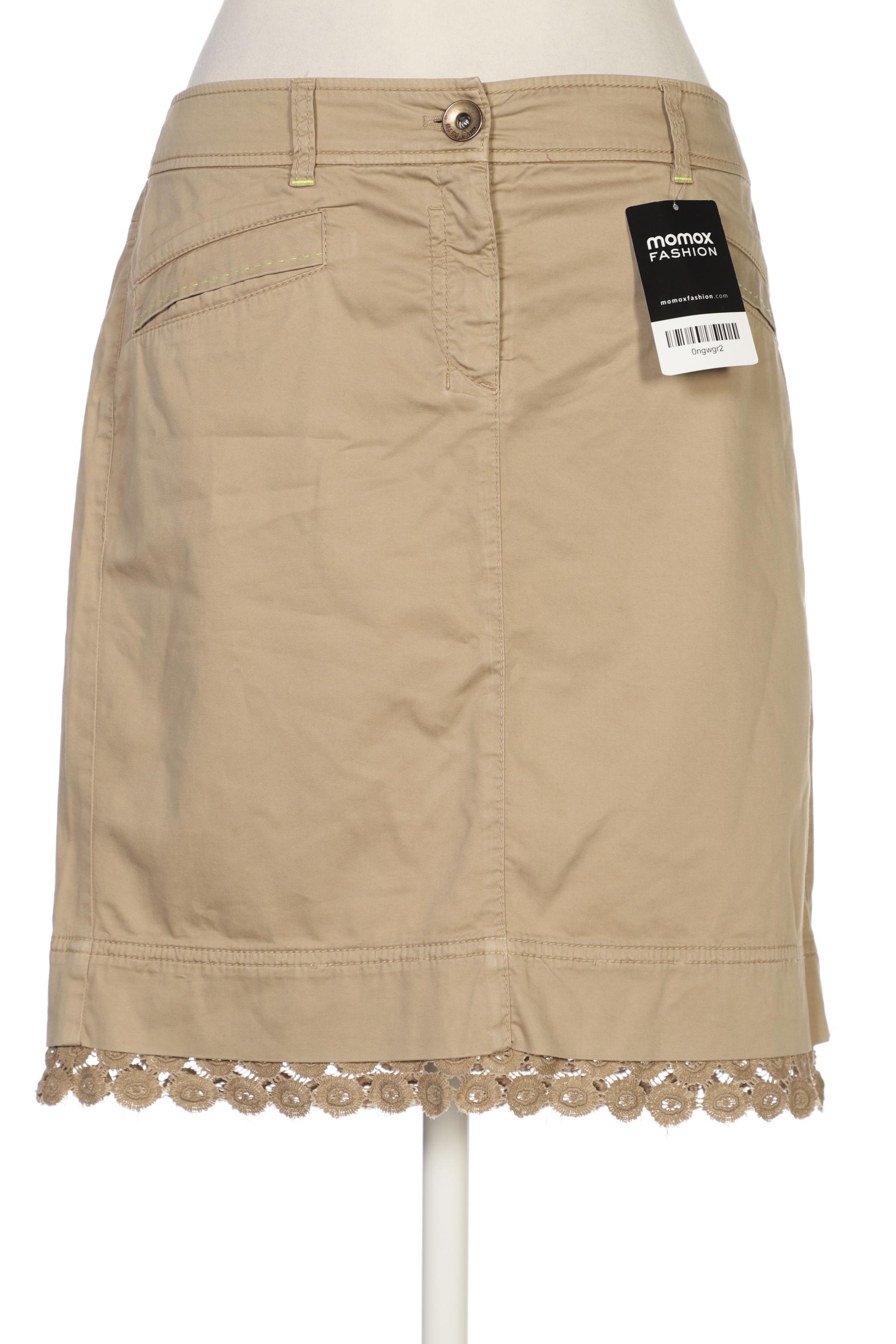 

Marc Cain Damen Rock, beige, Gr. 40