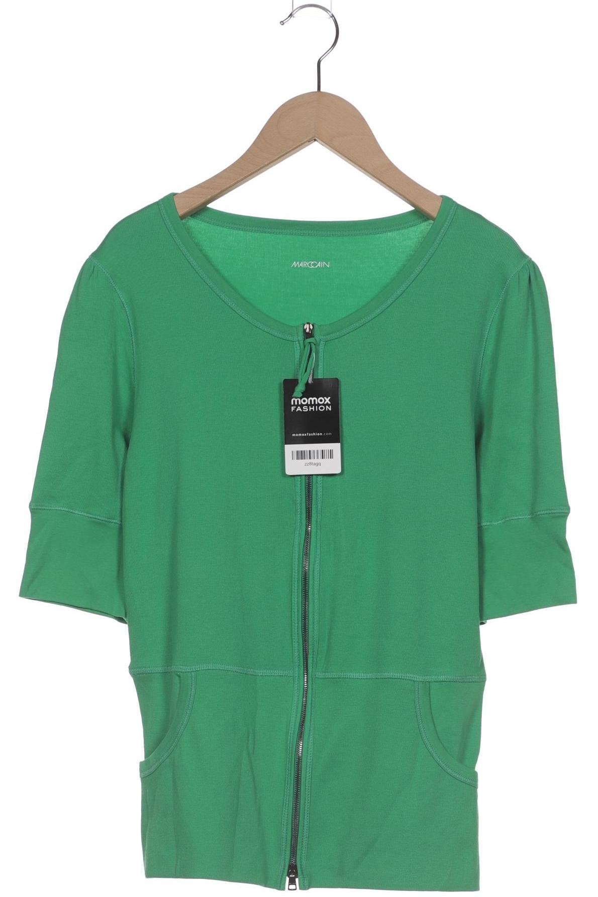 

Marc Cain Damen Strickjacke, grün, Gr. 38