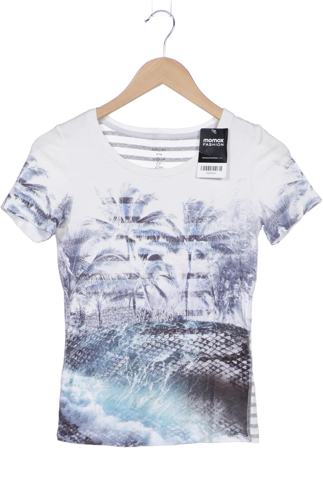 

Marc Cain Damen T-Shirt, blau, Gr. 38