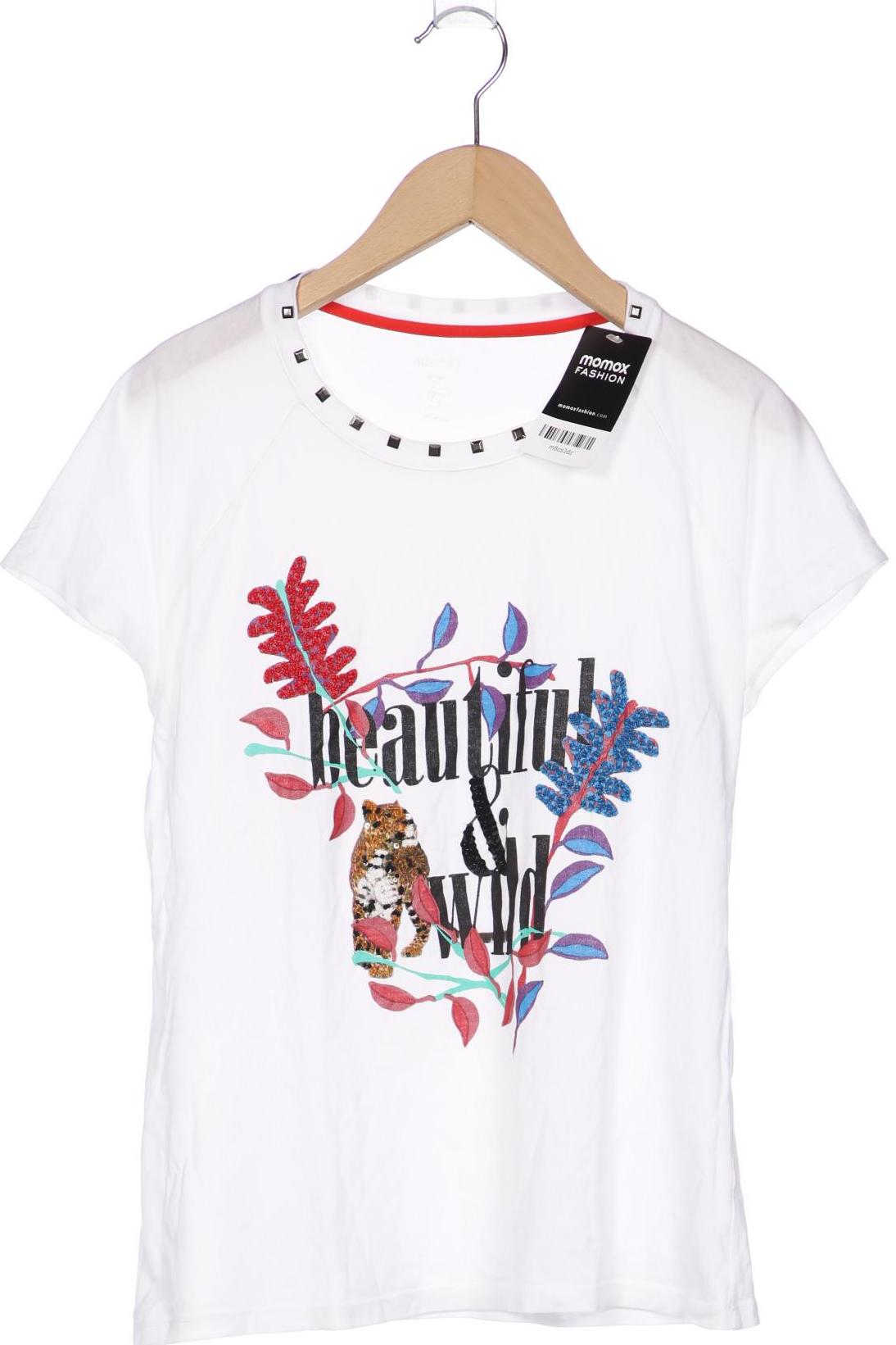 

Marc Cain Damen T-Shirt, weiß, Gr. 38