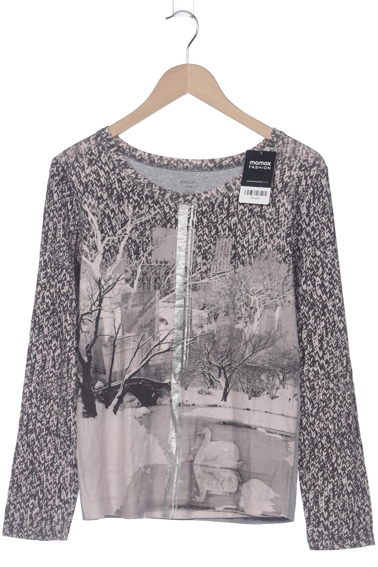 

Marc Cain Damen Langarmshirt, grau, Gr. 44
