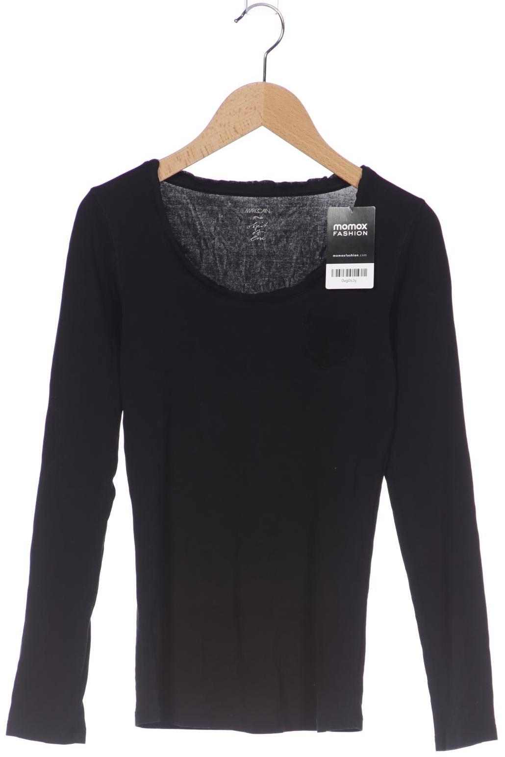 

Marc Cain Damen Langarmshirt, schwarz, Gr. 34