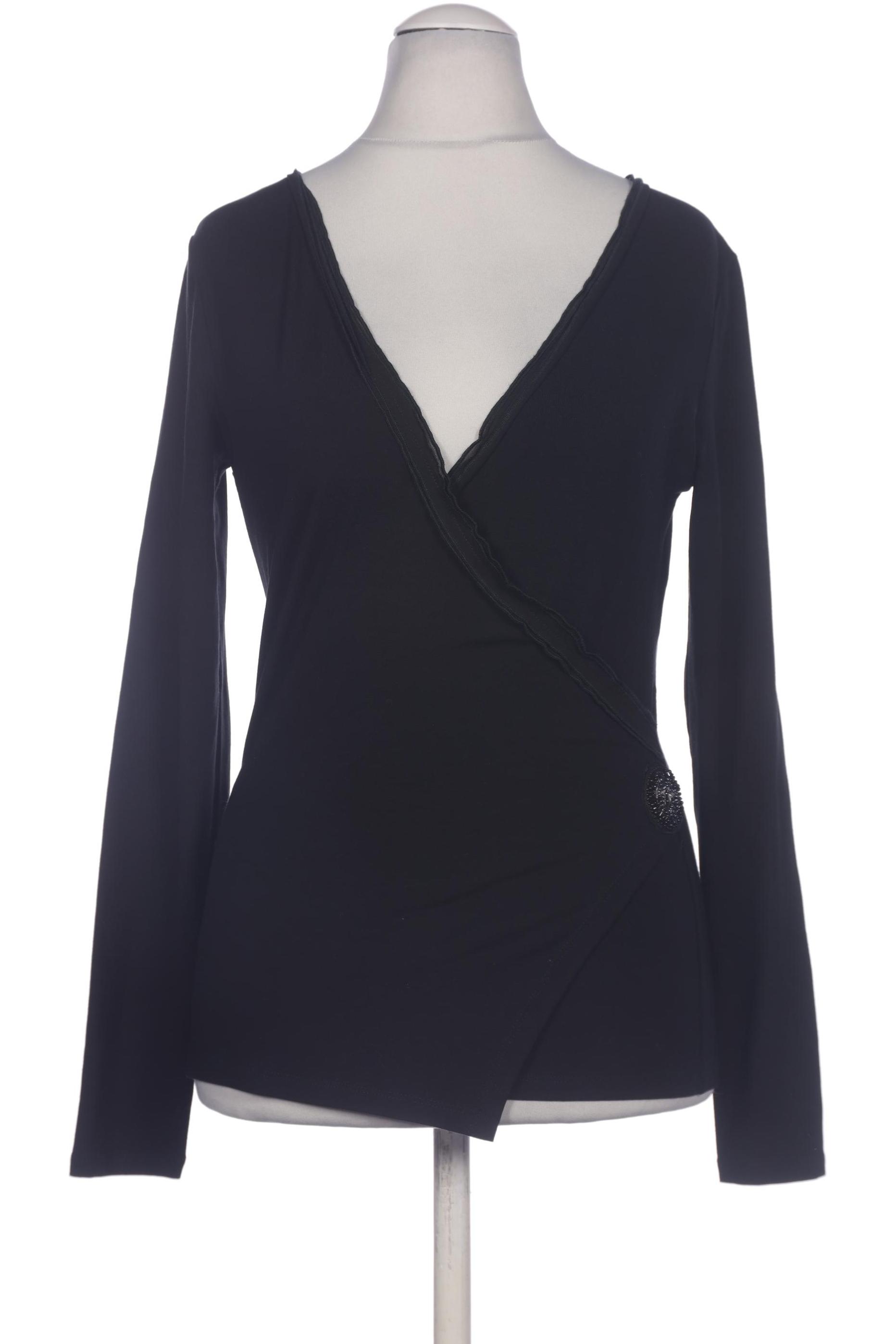 

Marc Cain Damen Langarmshirt, schwarz, Gr. 38