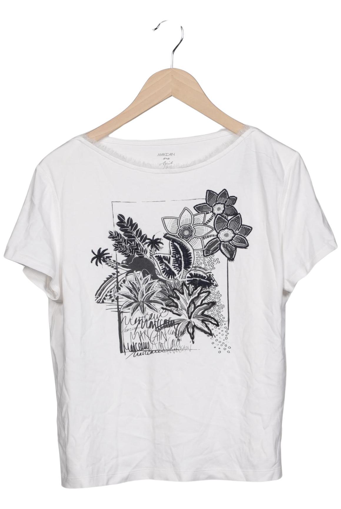 

Marc Cain Damen T-Shirt, weiß, Gr. 40