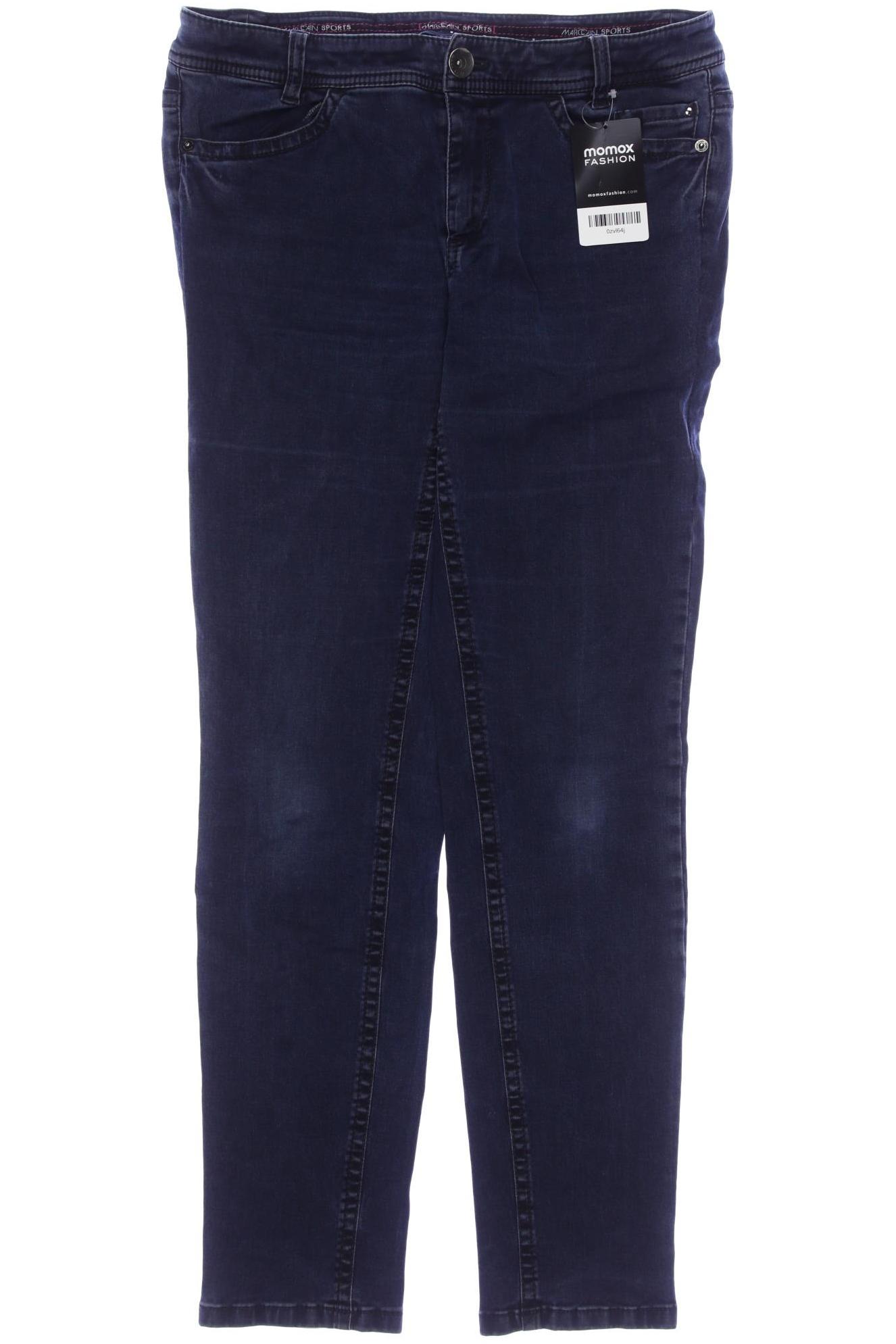 Thumbnail - Marc Cain Damen Jeans, marineblau, Gr. 38