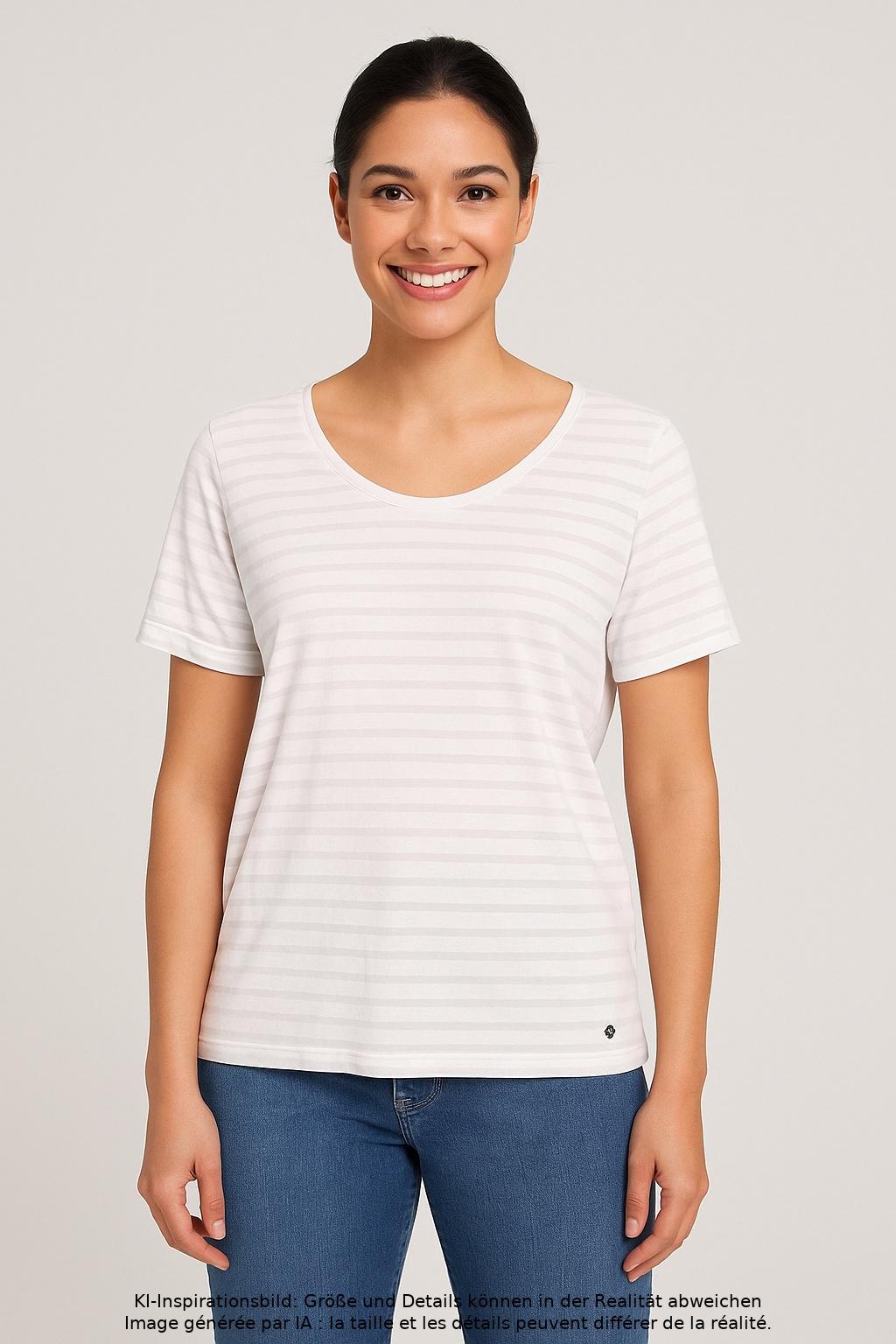 

Marc Cain Damen T-Shirt, mehrfarbig, Gr. 46