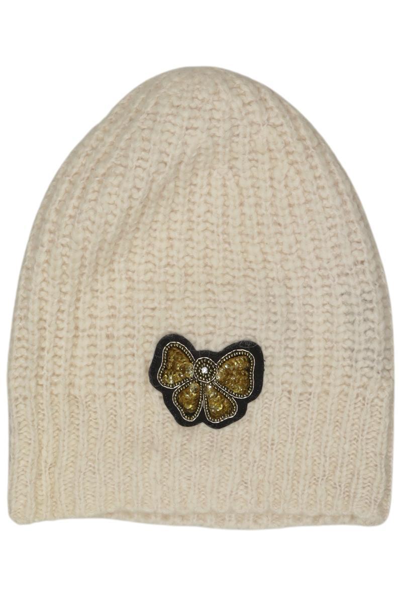 

Marc Cain Damen Hut/Mütze, cremeweiß, Gr. uni