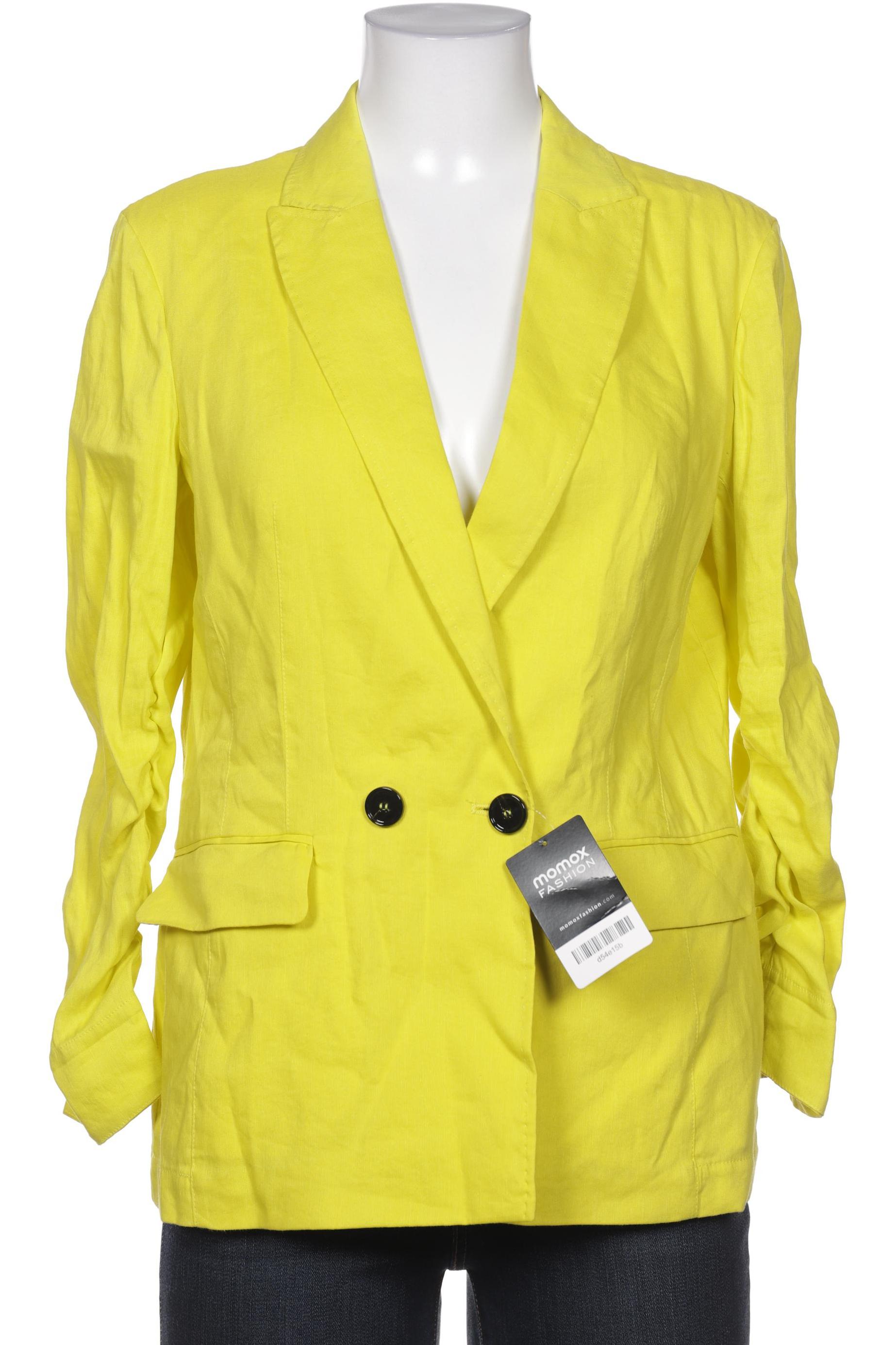 

Marc Cain Damen Blazer, gelb, Gr. 38