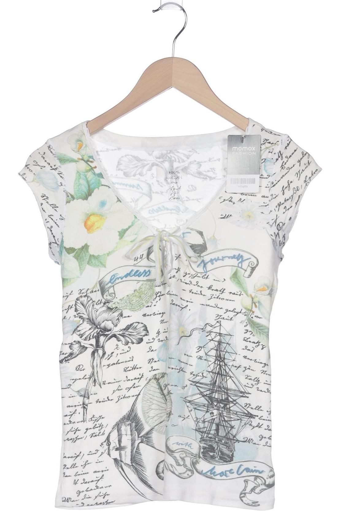 

Marc Cain Damen T-Shirt, weiß, Gr. 38