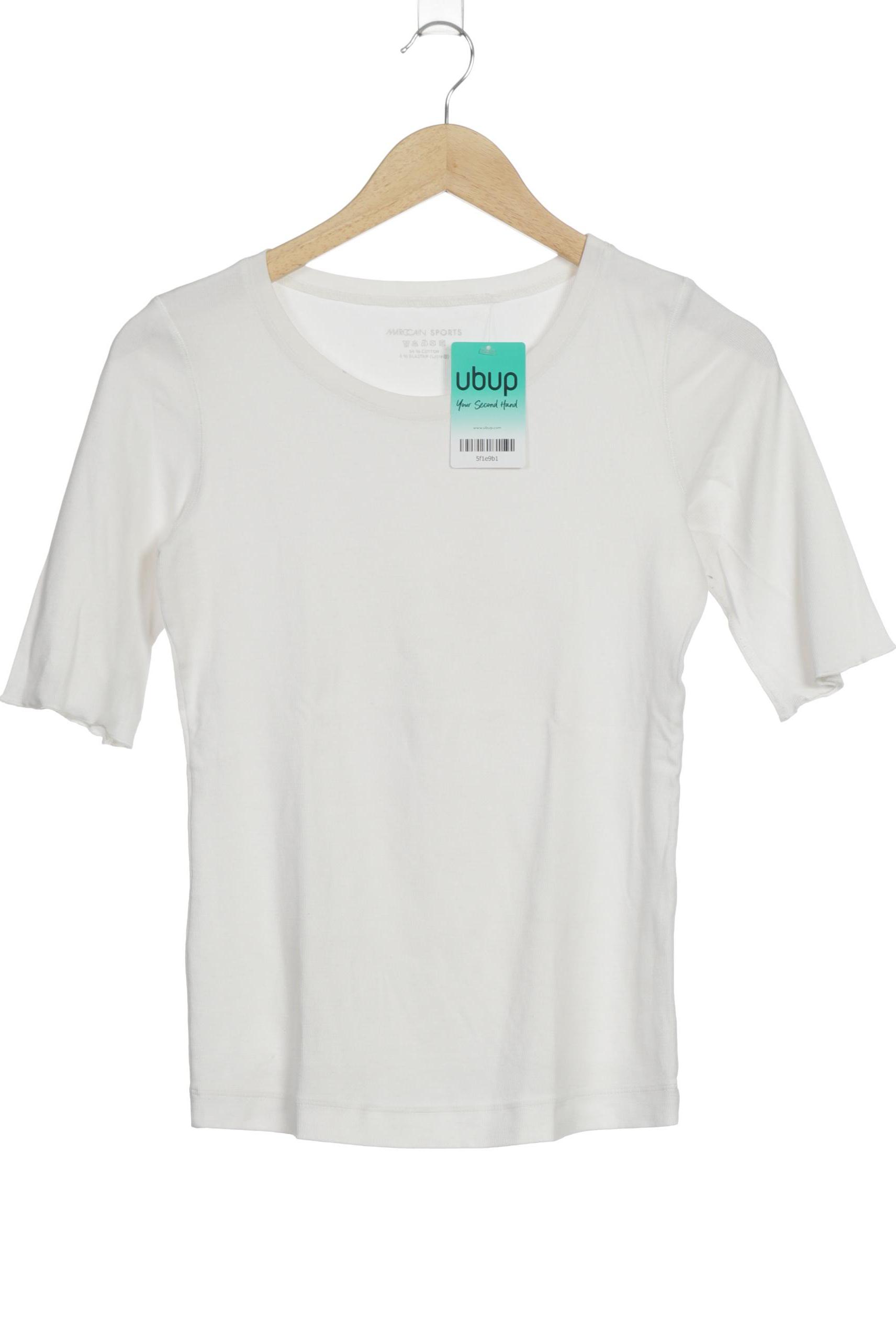 

Marc Cain Damen T-Shirt, weiß, Gr. 32