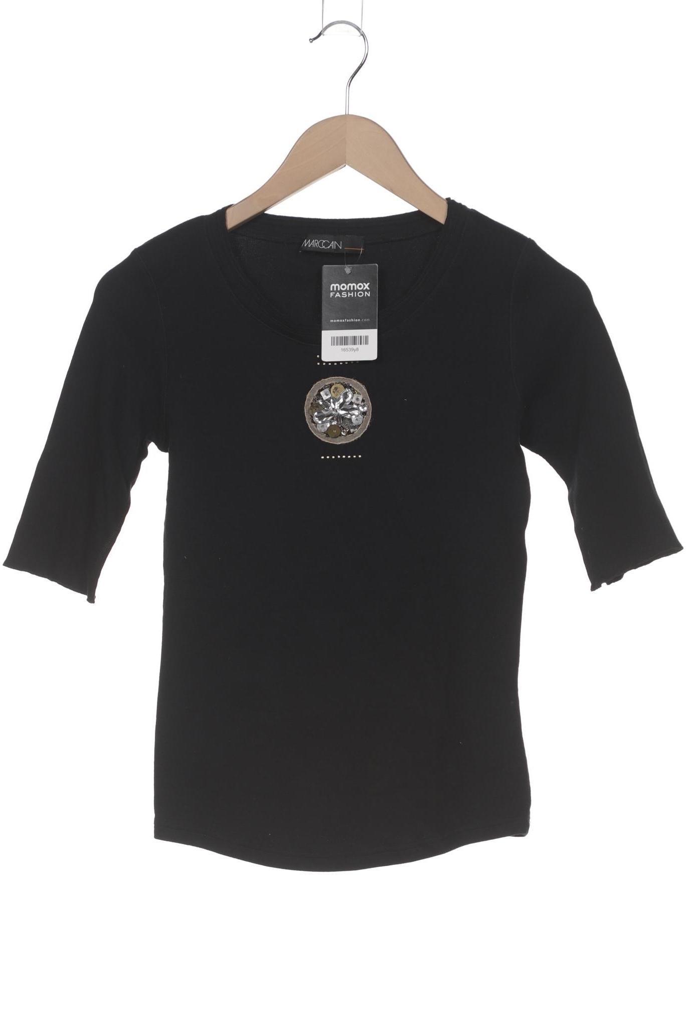 

Marc Cain Damen T-Shirt, schwarz, Gr. 36