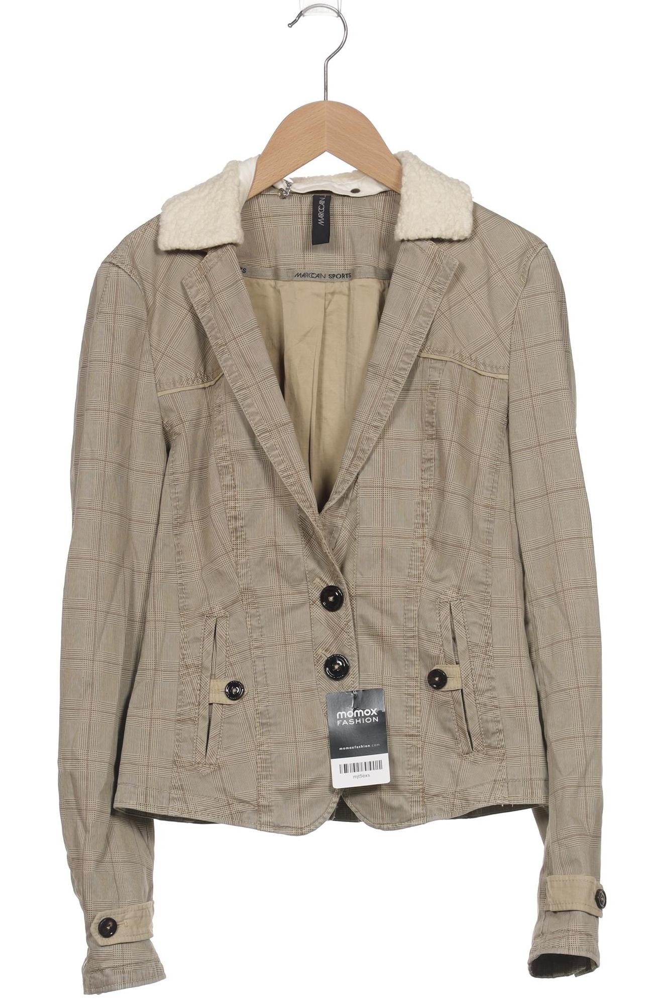 

Marc Cain Damen Jacke, beige, Gr. 38