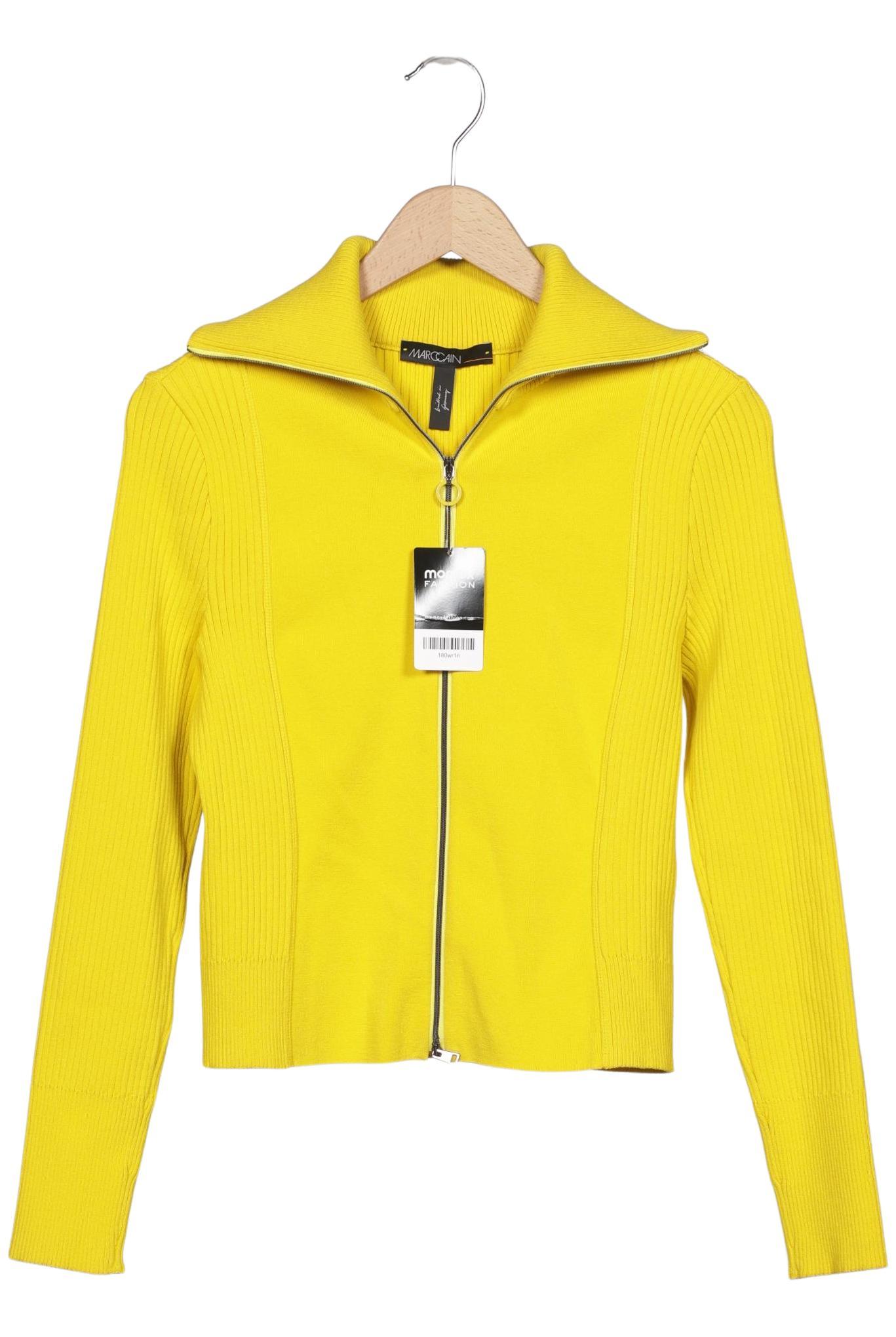 

Marc Cain Damen Strickjacke, gelb, Gr. 38