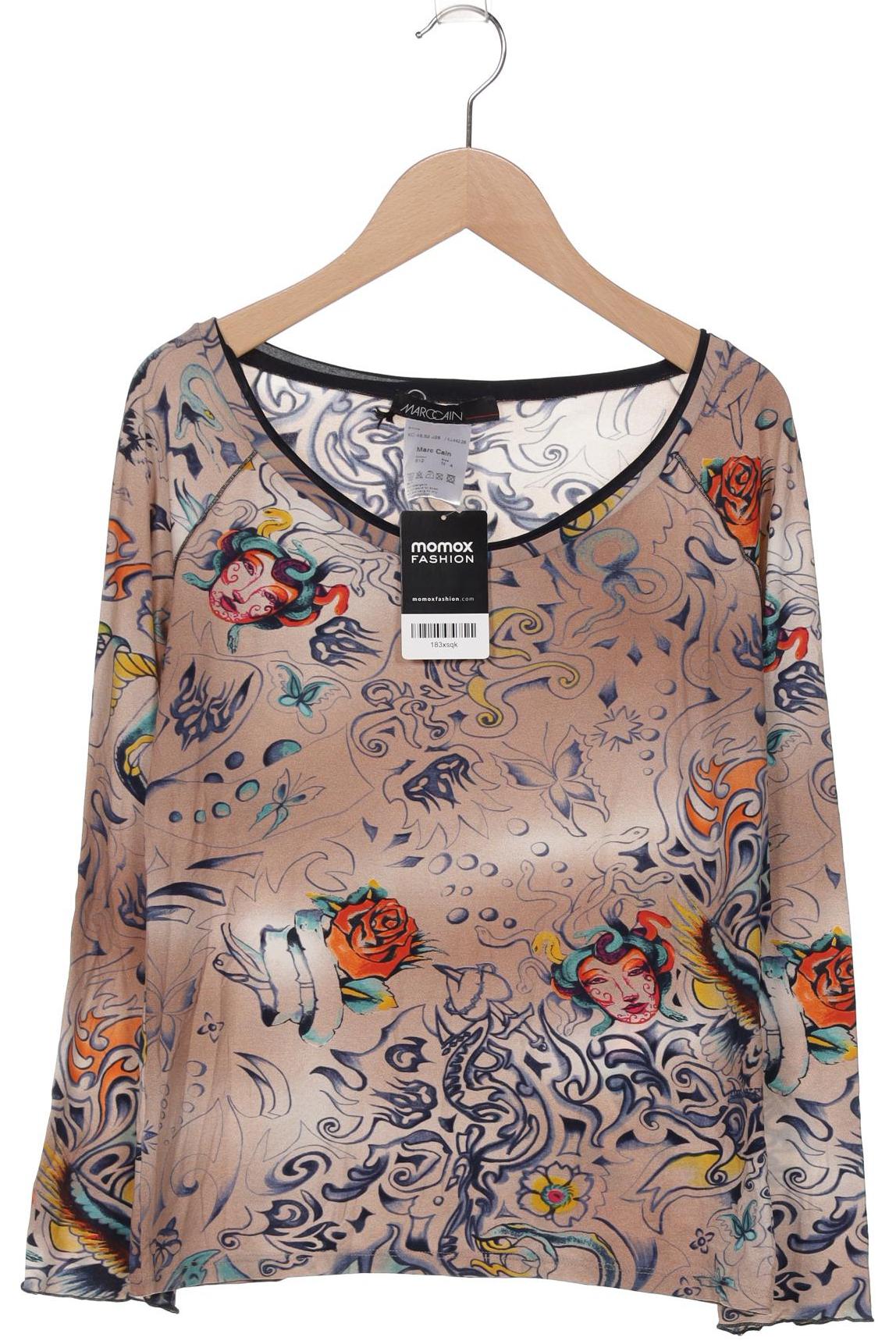 

Marc Cain Damen Langarmshirt, beige, Gr. 40