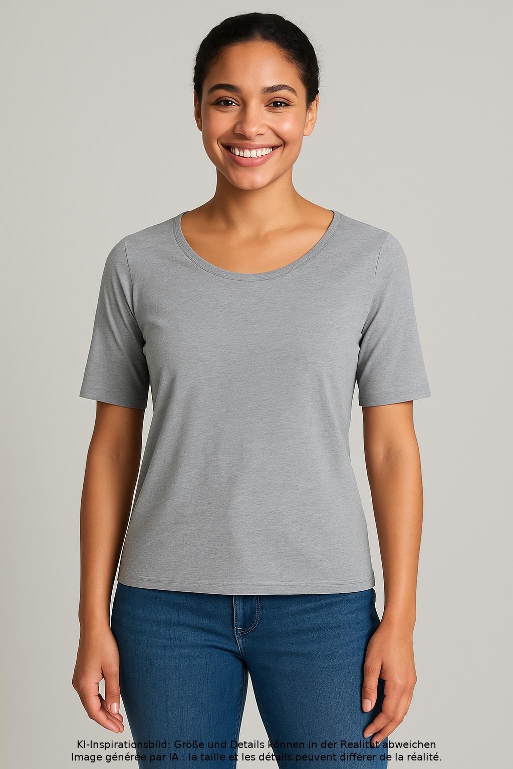 

Marc Cain Damen T-Shirt, grau, Gr. 40