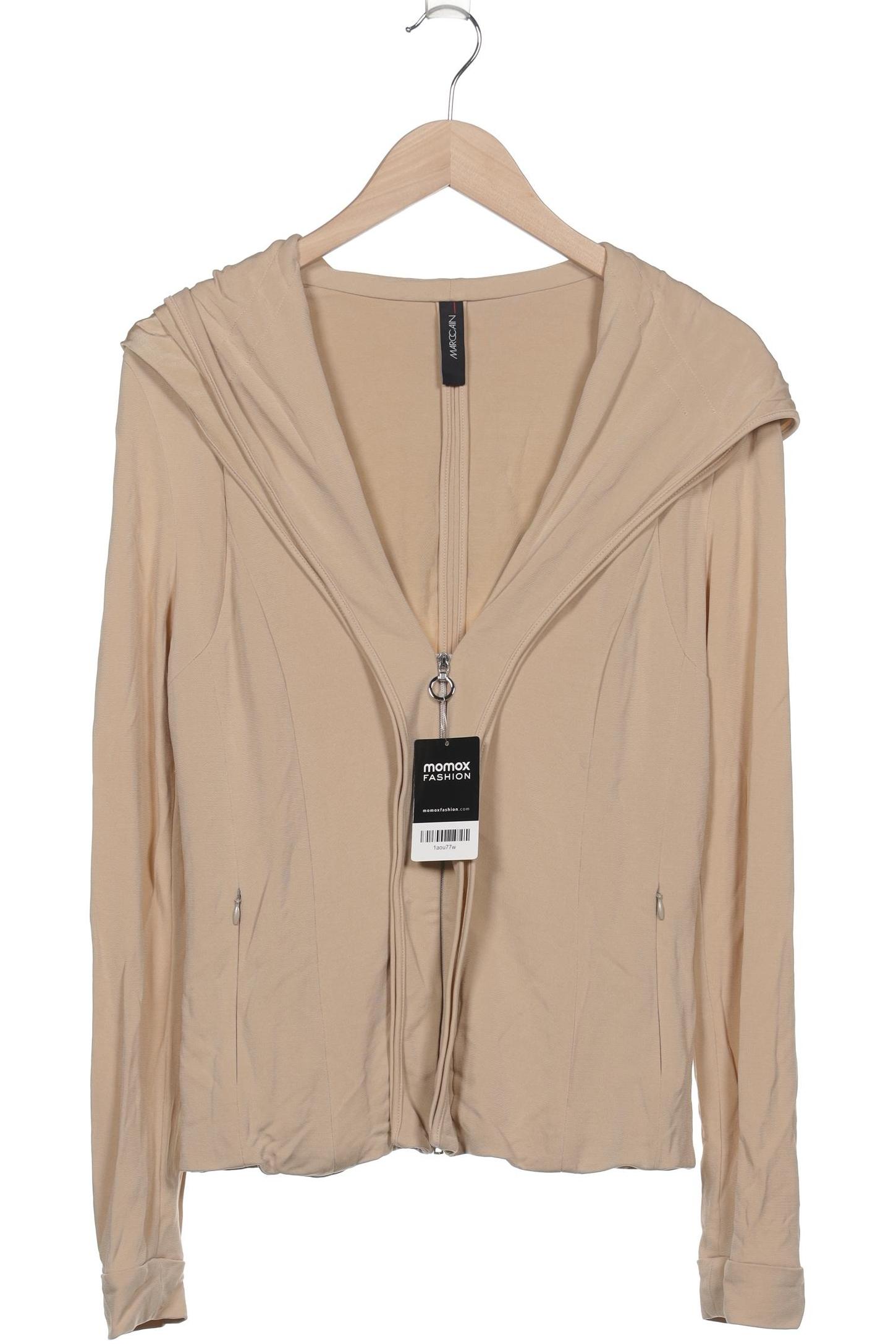 

Marc Cain Damen Kapuzenpullover, beige, Gr. 40