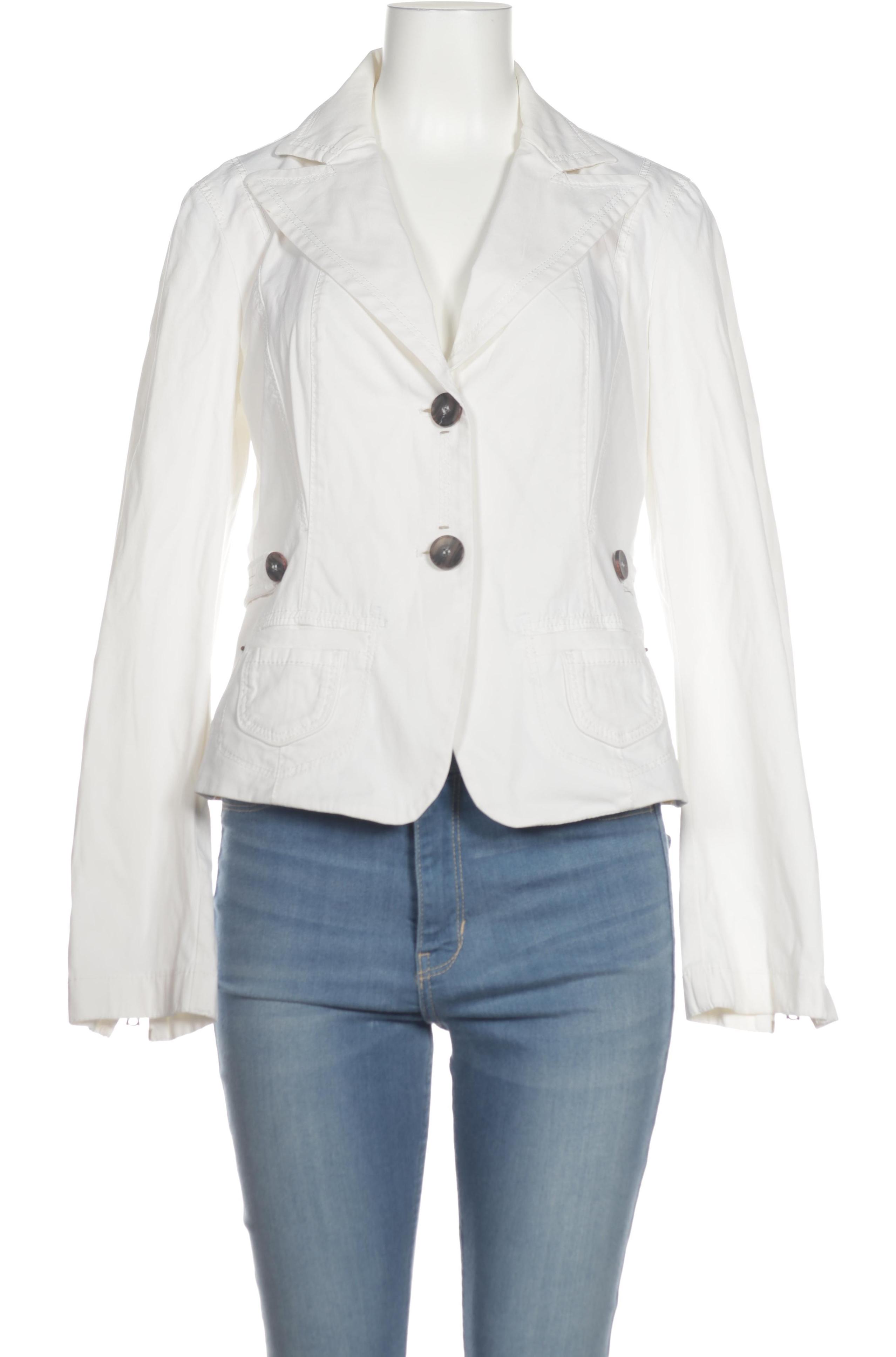 

Marc Cain Damen Blazer, weiß, Gr. 36