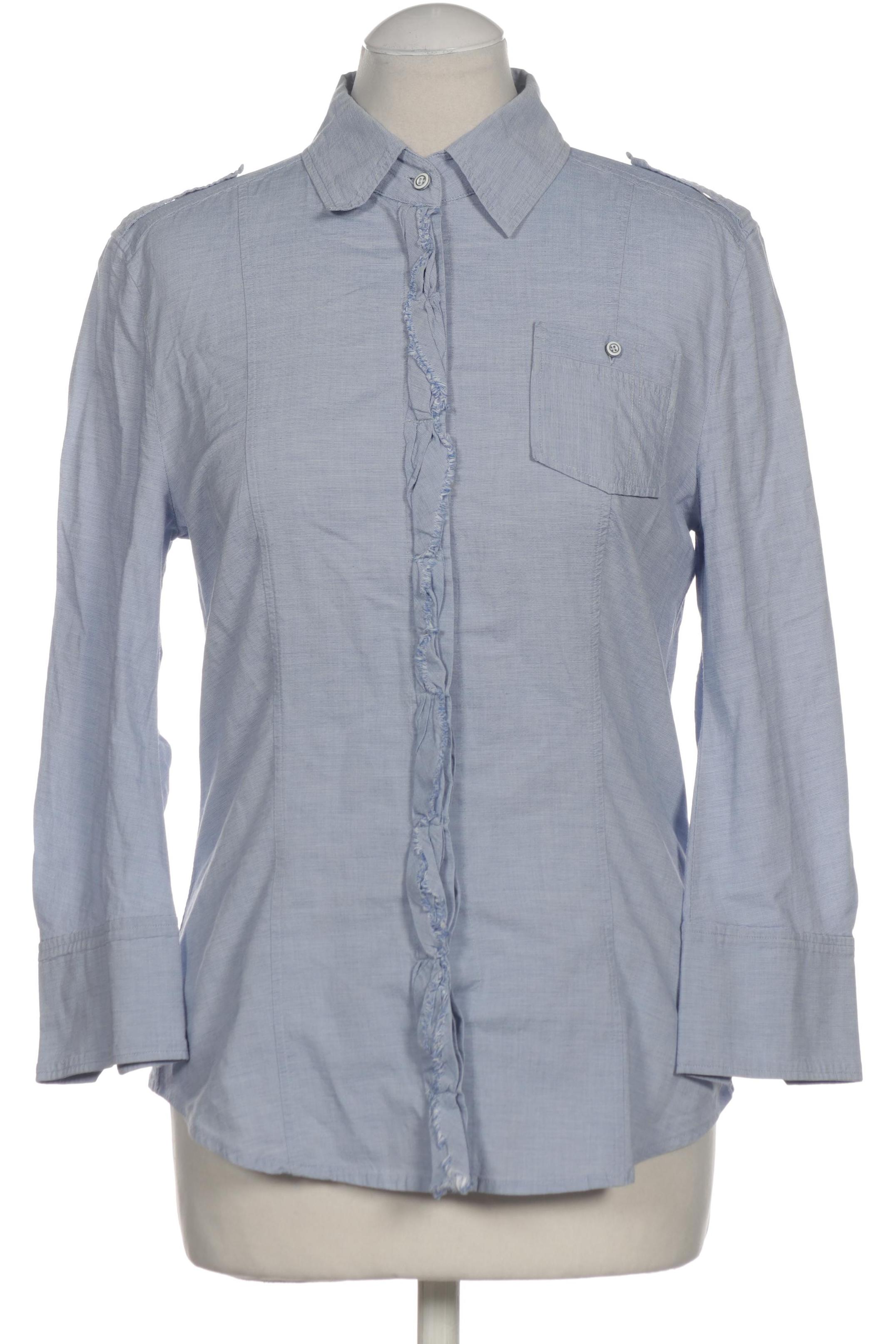 

Marc Cain Damen Bluse, blau, Gr. 38