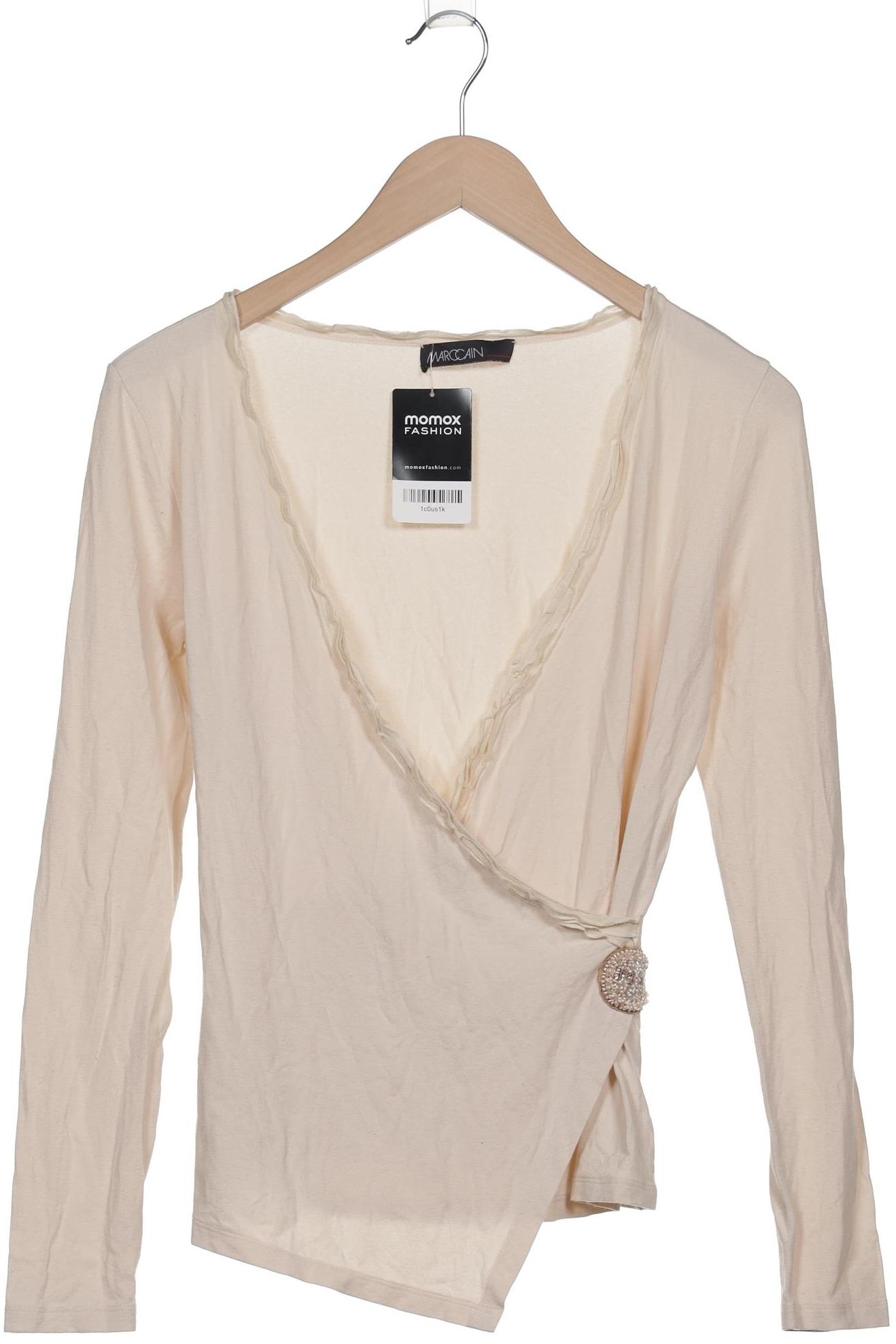 

Marc Cain Damen Langarmshirt, beige, Gr. 38