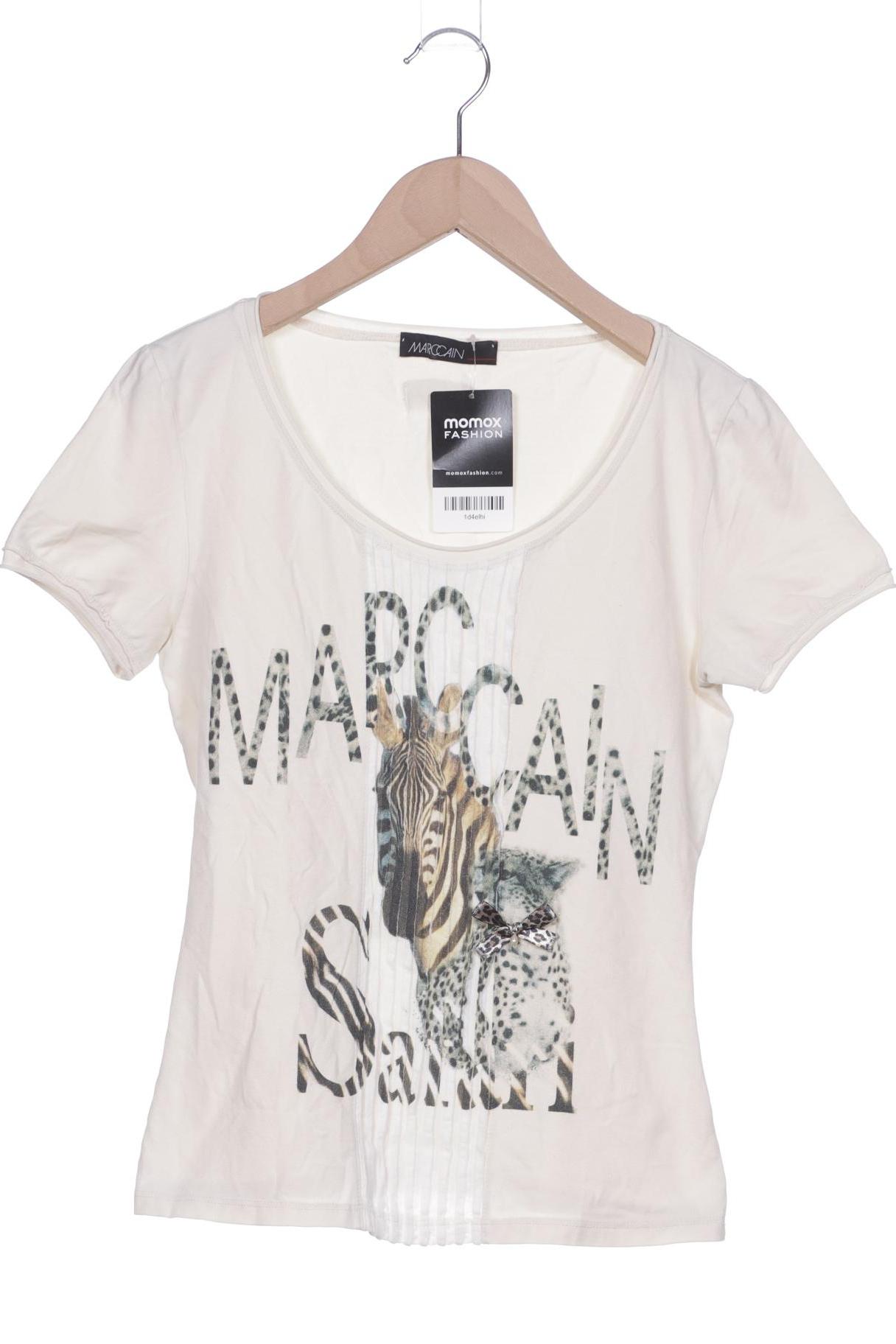 

Marc Cain Damen T-Shirt, cremeweiß, Gr. 38