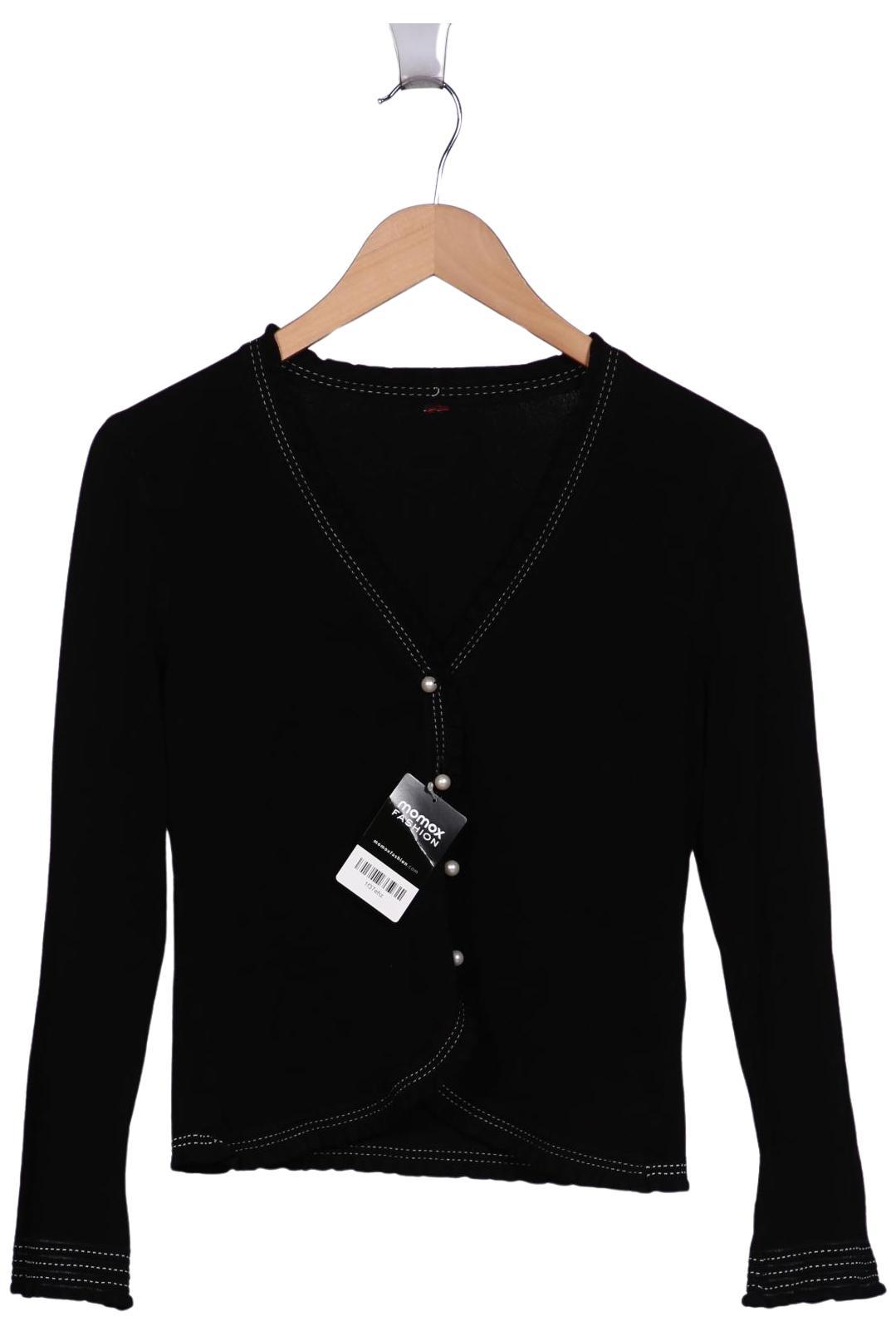 

Marc Cain Damen Strickjacke, schwarz, Gr. 38