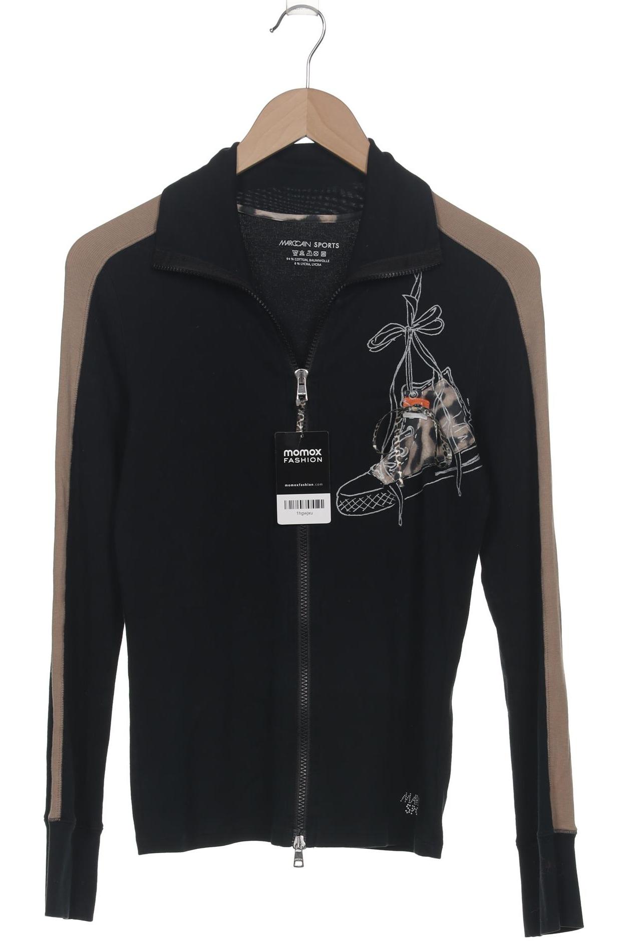 

Marc Cain Damen Strickjacke, schwarz, Gr. 38