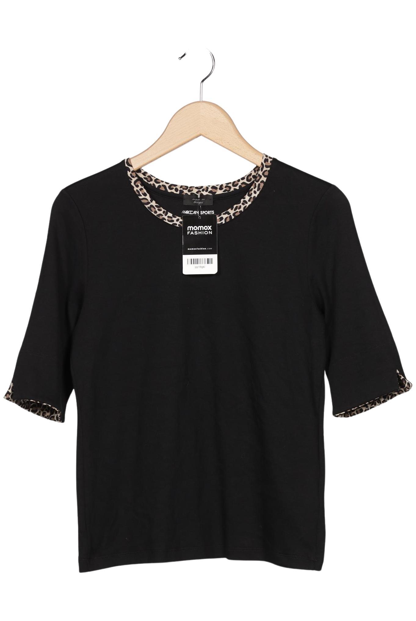 

Marc Cain Damen T-Shirt, schwarz, Gr. 38