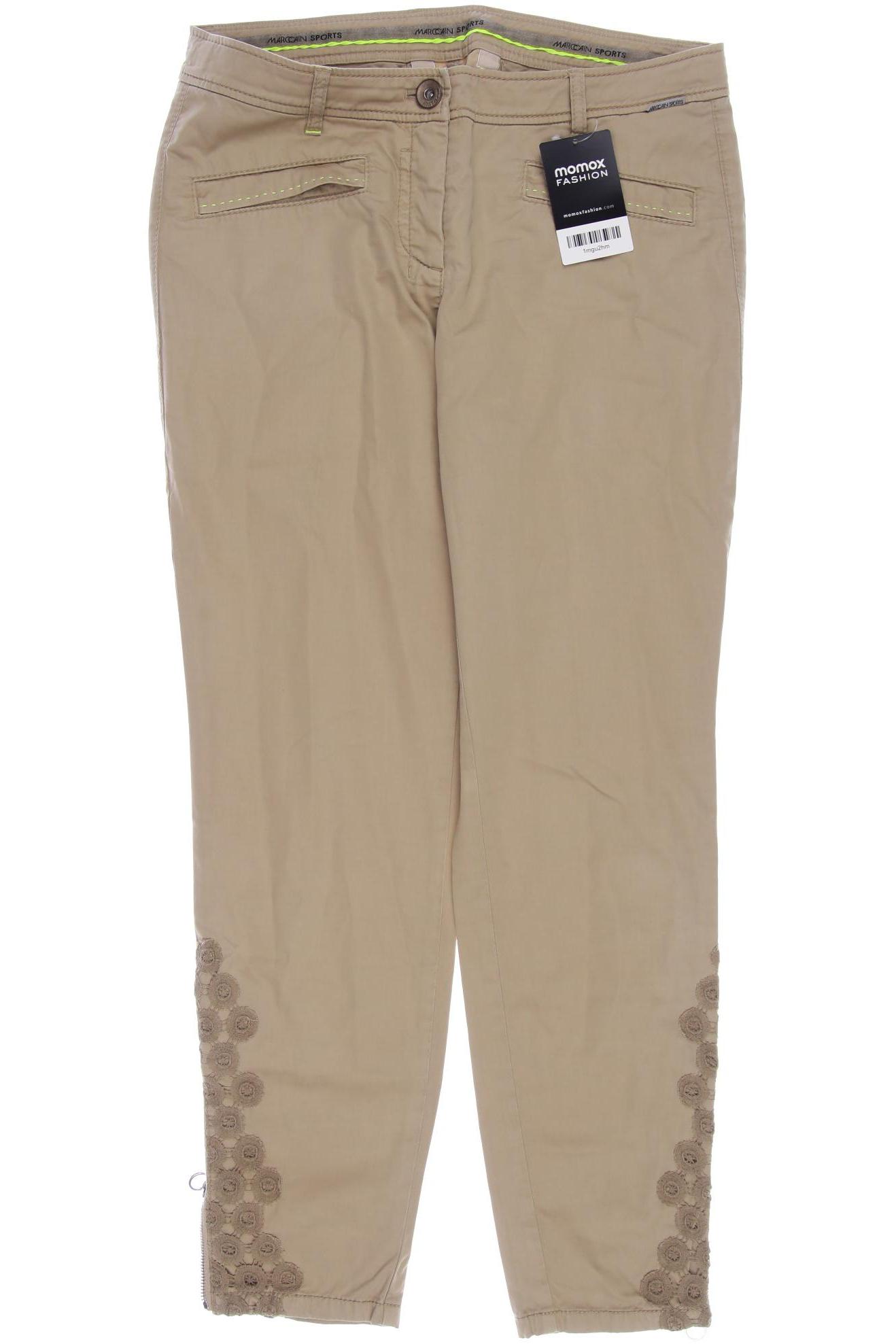 

Marc Cain Damen Stoffhose, beige