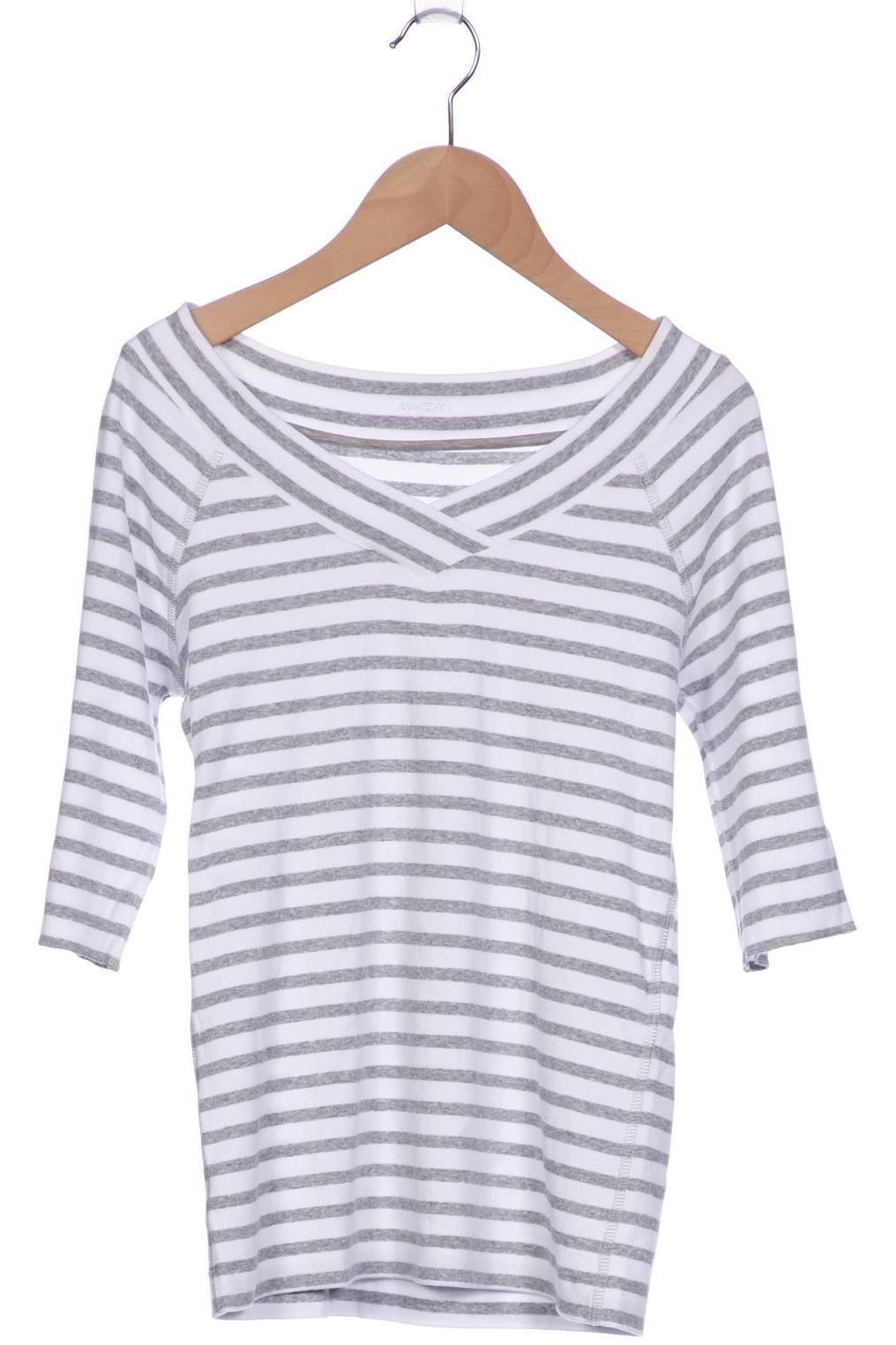 

Marc Cain Damen Langarmshirt, weiß, Gr. 40