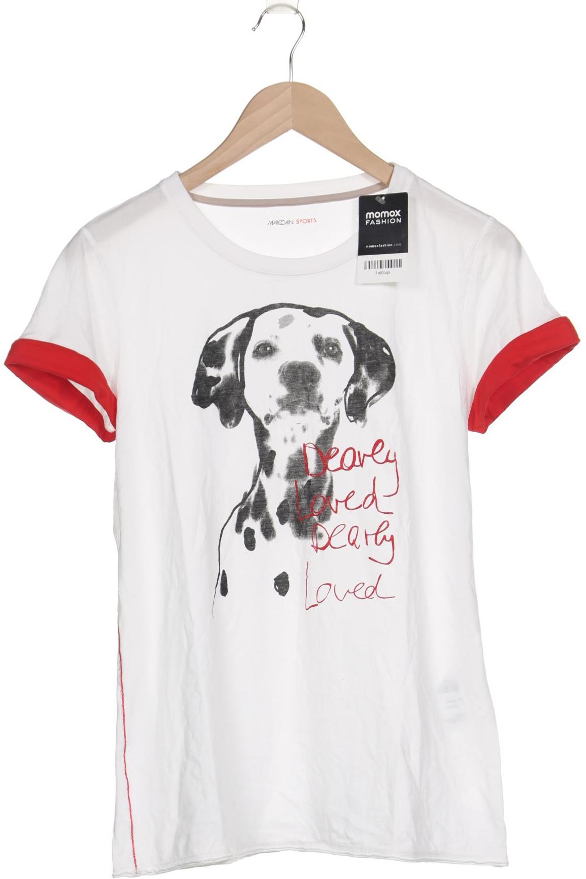 

Marc Cain Damen T-Shirt, weiß, Gr. 38